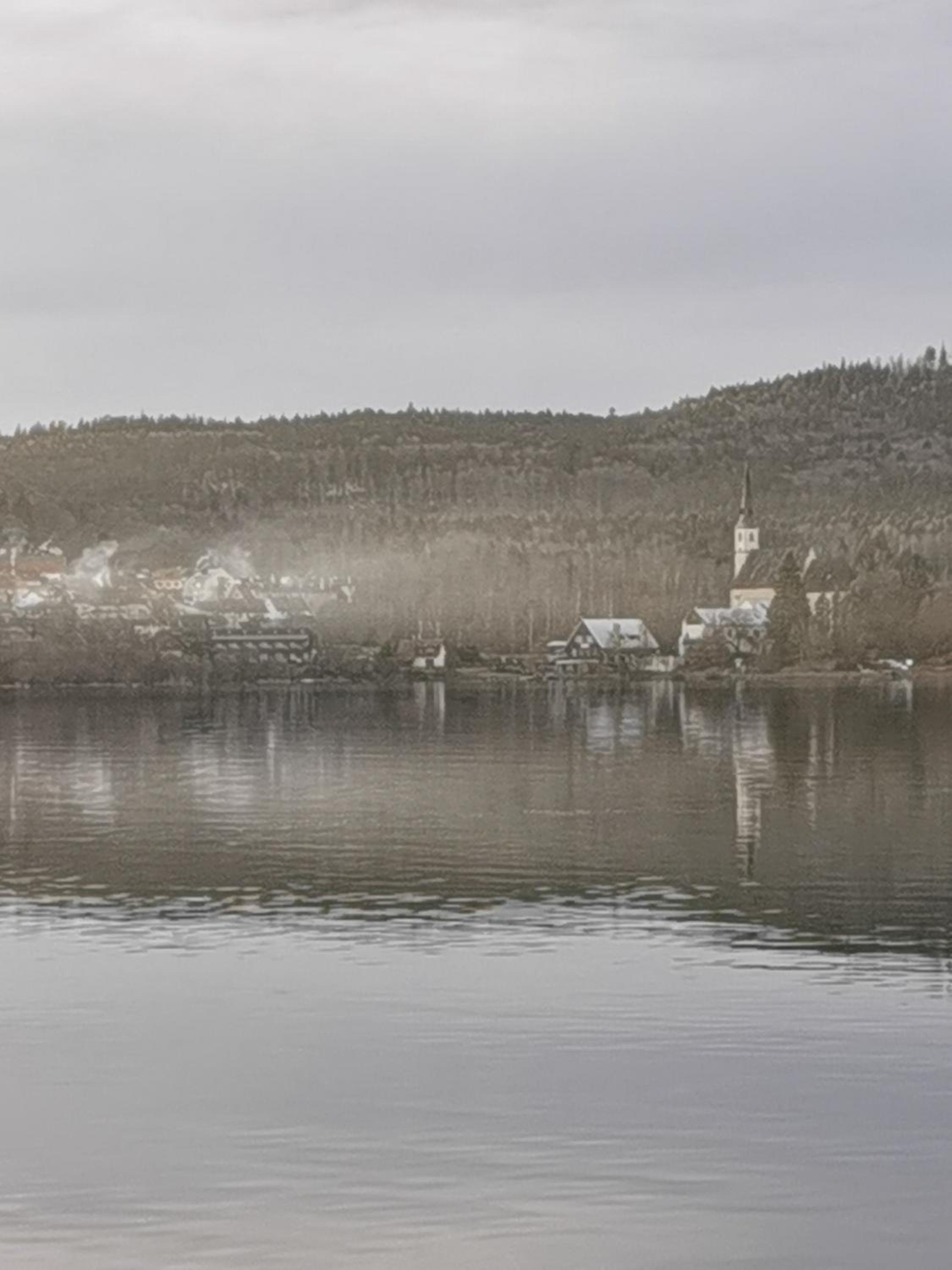 Apartmán s terasou a výhledem na jezero Lipno
