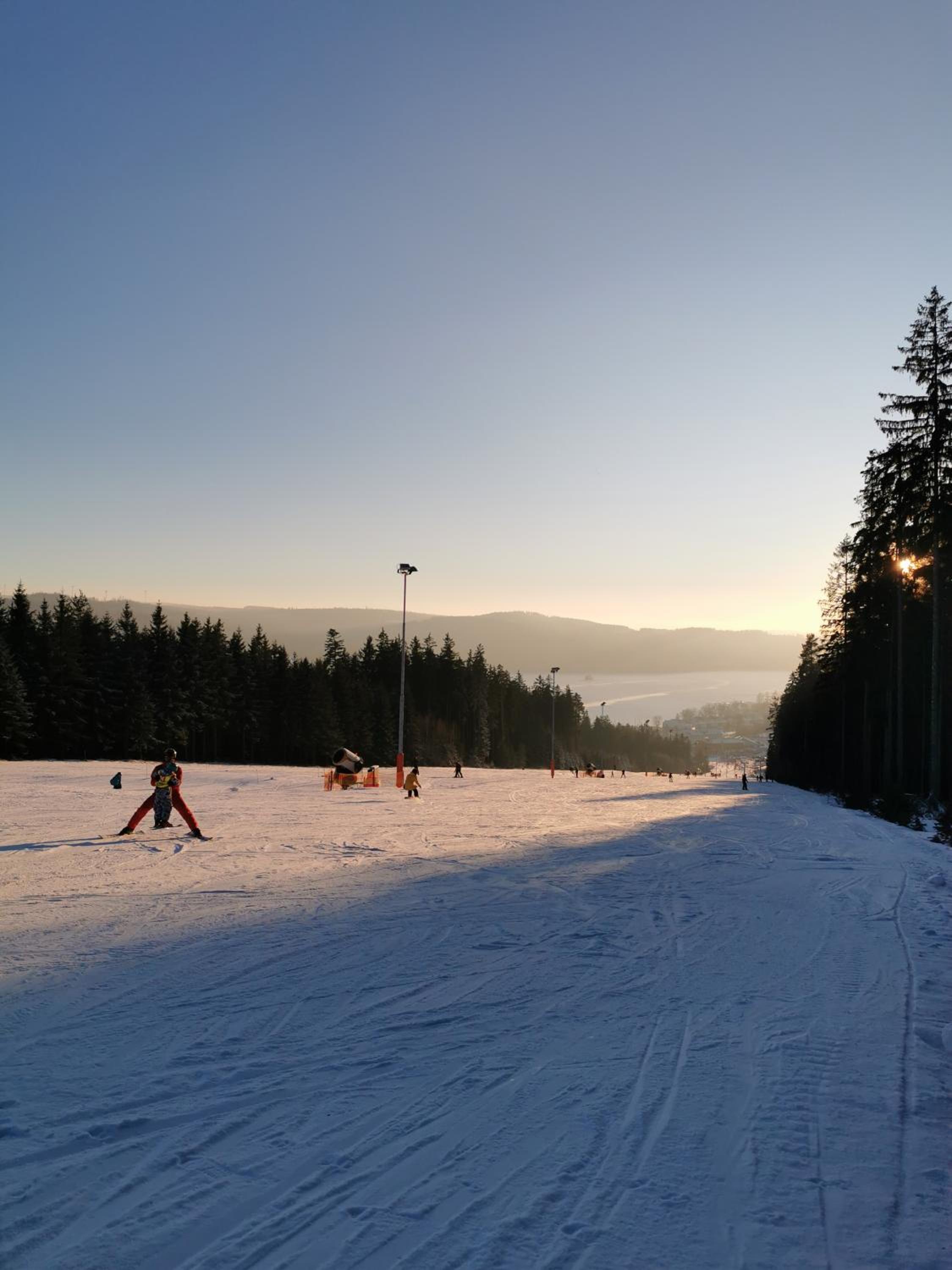 Apartmán s terasou a výhledem na jezero Lipno