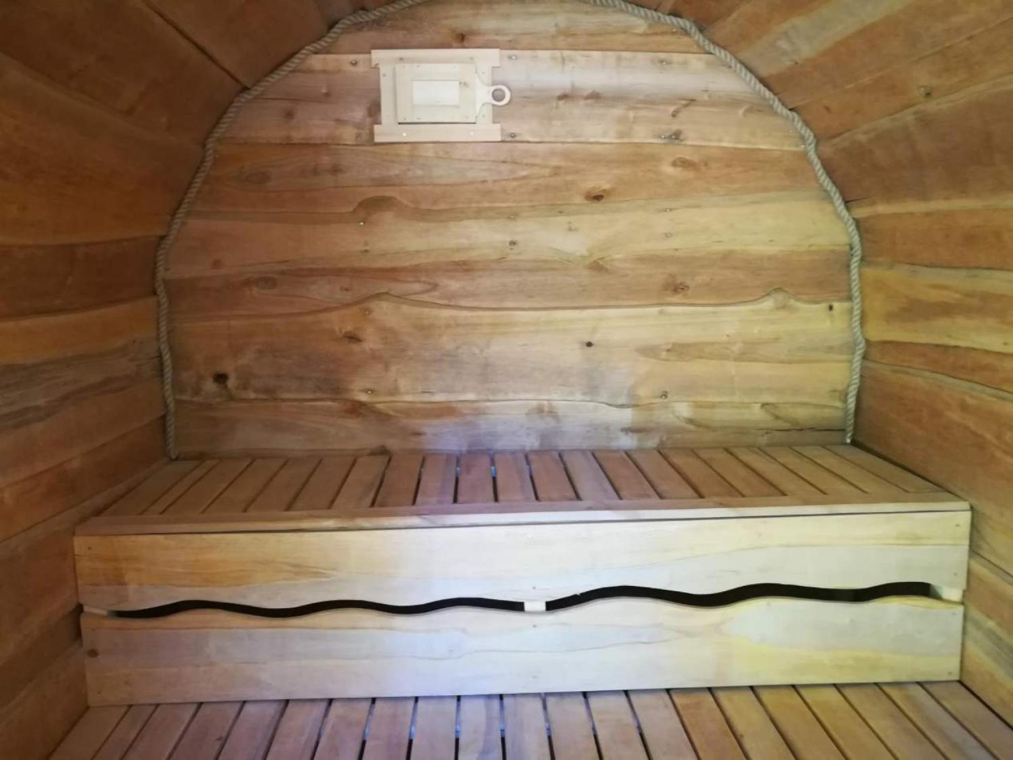 Holz-Ferienhaus Oberbrändi: Kachelofen, Sauna, WLAN, am Wald view 4
