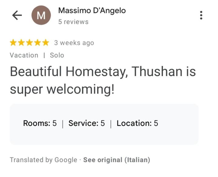 OM Homestay view 2