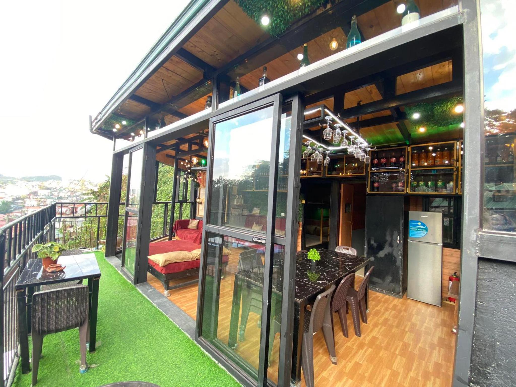 Holyghost Veranda Baguio Transient Guest House 42 step rooftop view 3