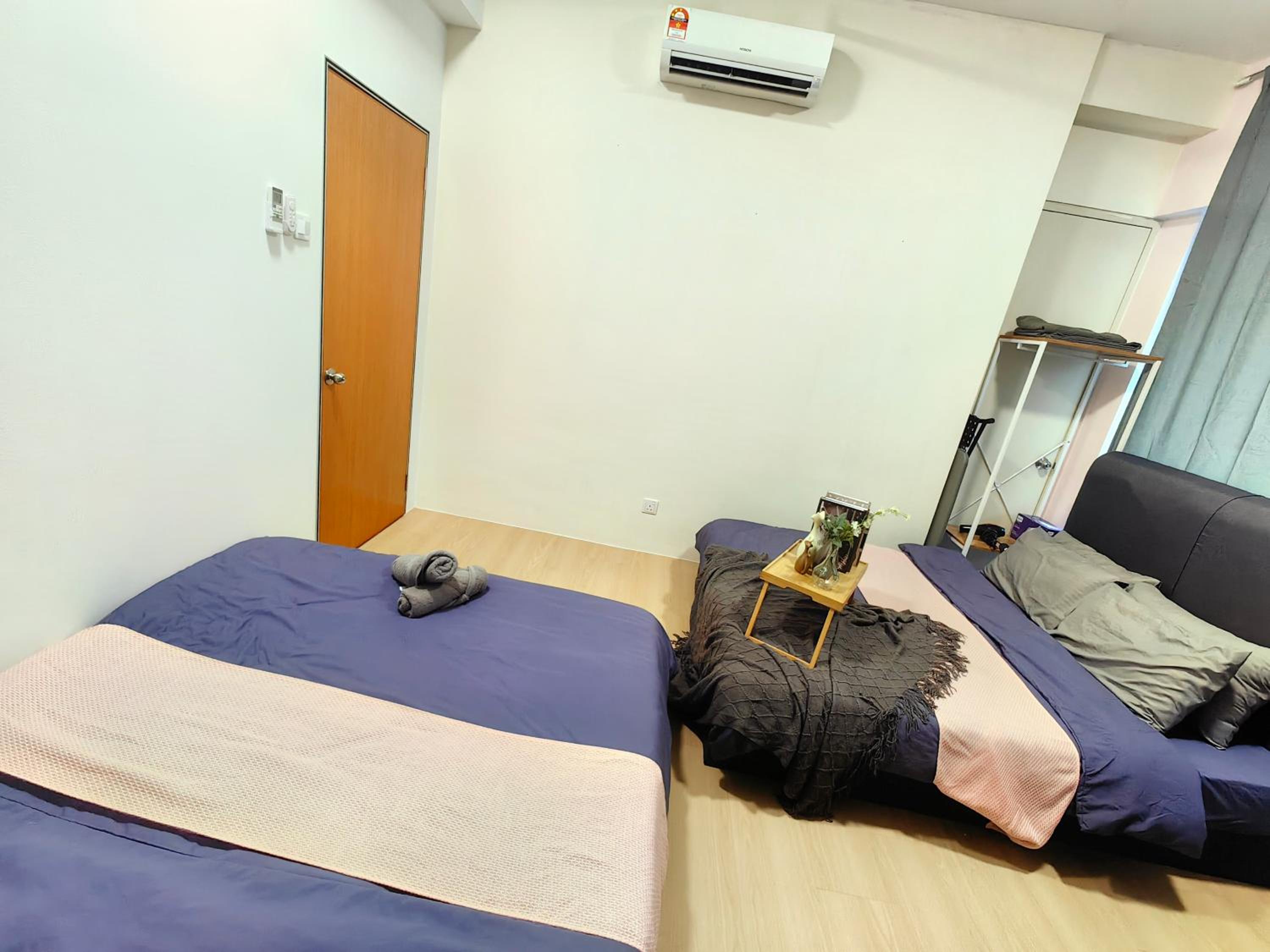 G5 1-8Pax Cozy 2Room Sunway Medical 3Q beds TV WIFI photo 5