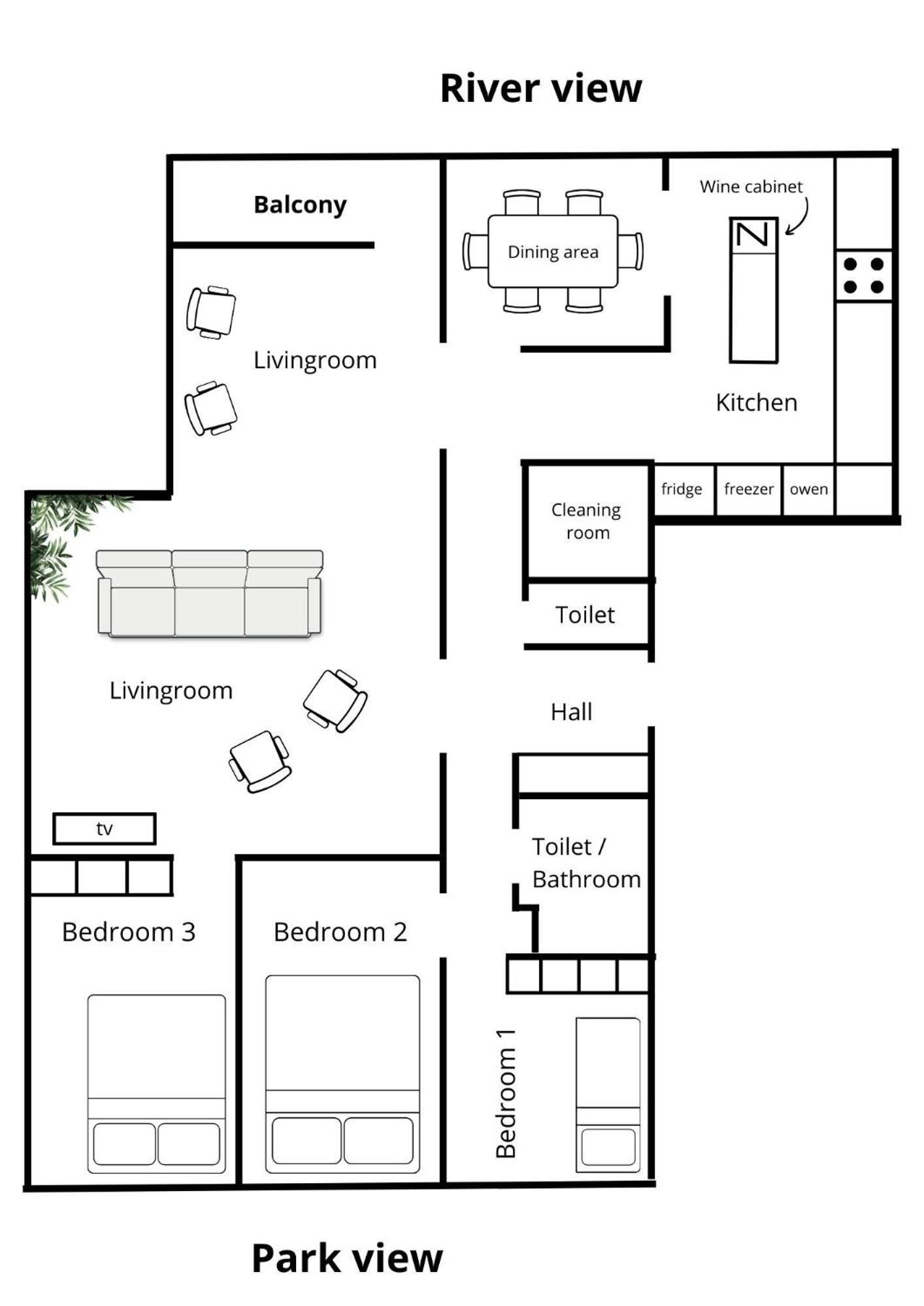 Luxury Penthouse In City Center