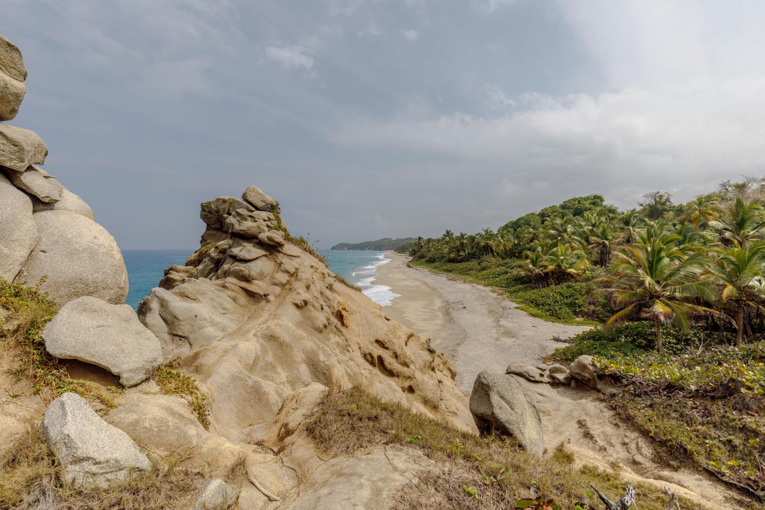 CASA DE CAMPO CASTILLETE dentro del PARQUE TAYRONA