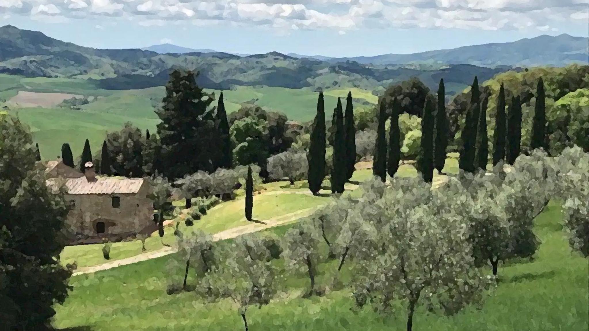 Rustic Tuscan Farmhouse immersed in Nature and Tranquility view 5
