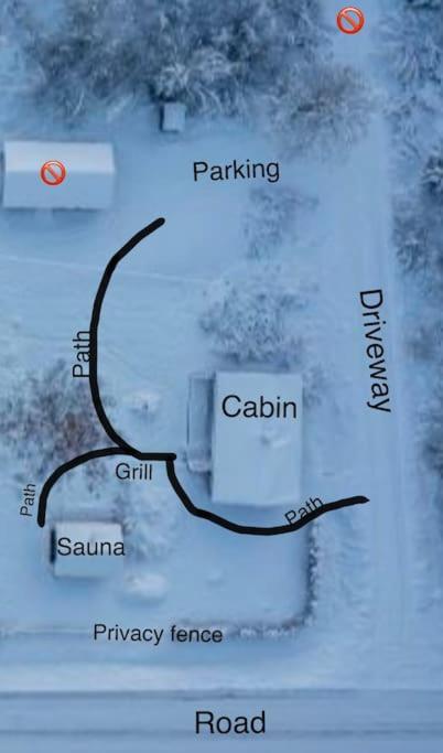 Vintage cabin - Sauna, grill, rural, close to lake & snowmobile trails, skiing
