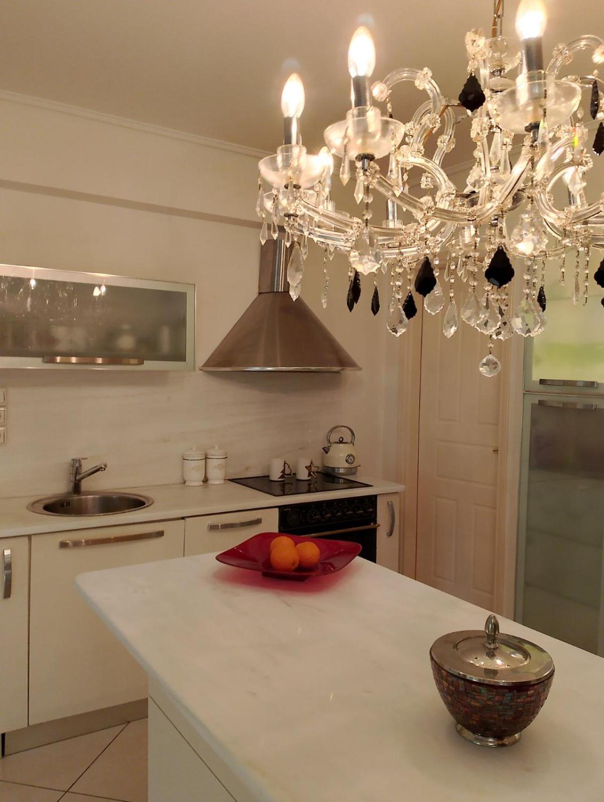 Olive luxury two-level apartment