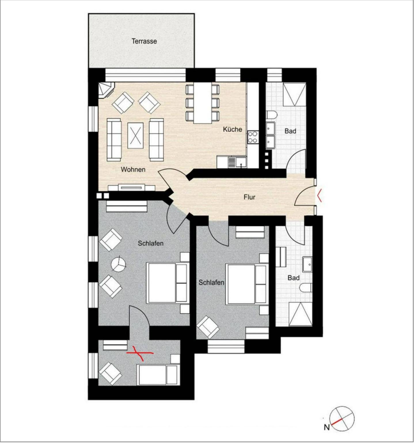 Haus Goodewind view 2