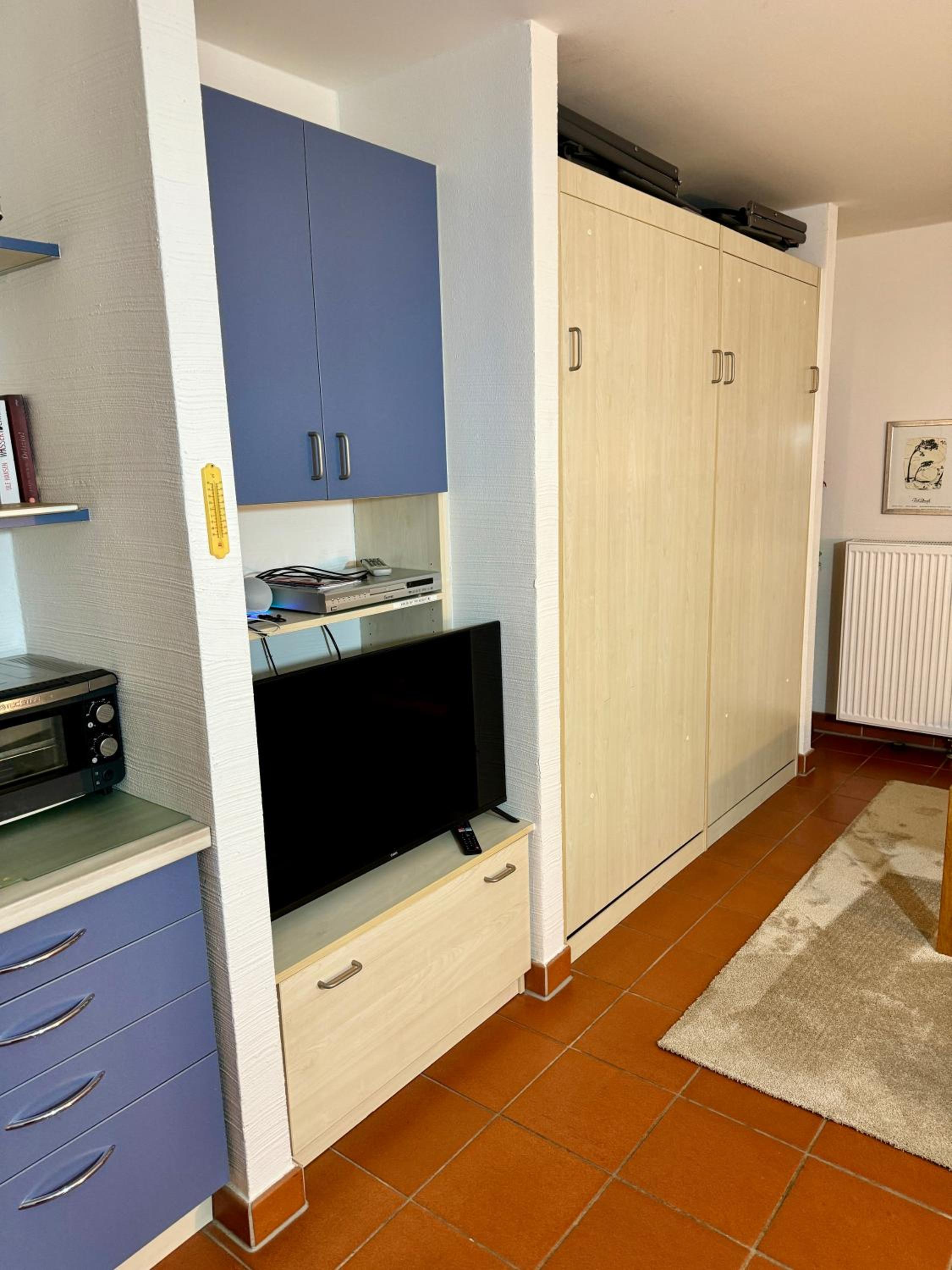 Möwenblick Bakenberg-41 Ferienwohnung mit Terrasse, Doppelbett, Schlafsofa, vollständige Komfortküche