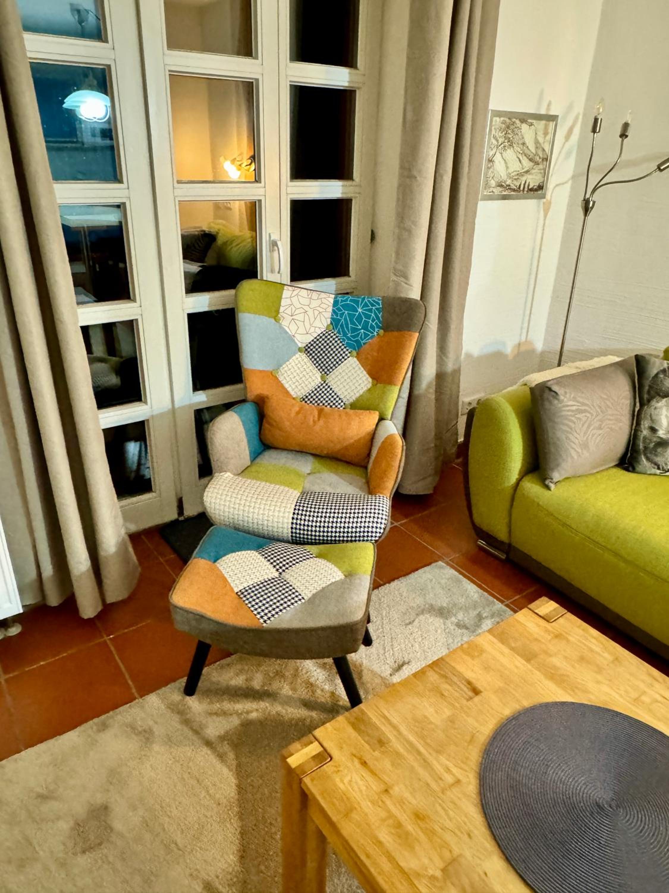 Möwenblick Bakenberg-41 Ferienwohnung mit Terrasse, Doppelbett, Schlafsofa, vollständige Komfortküche