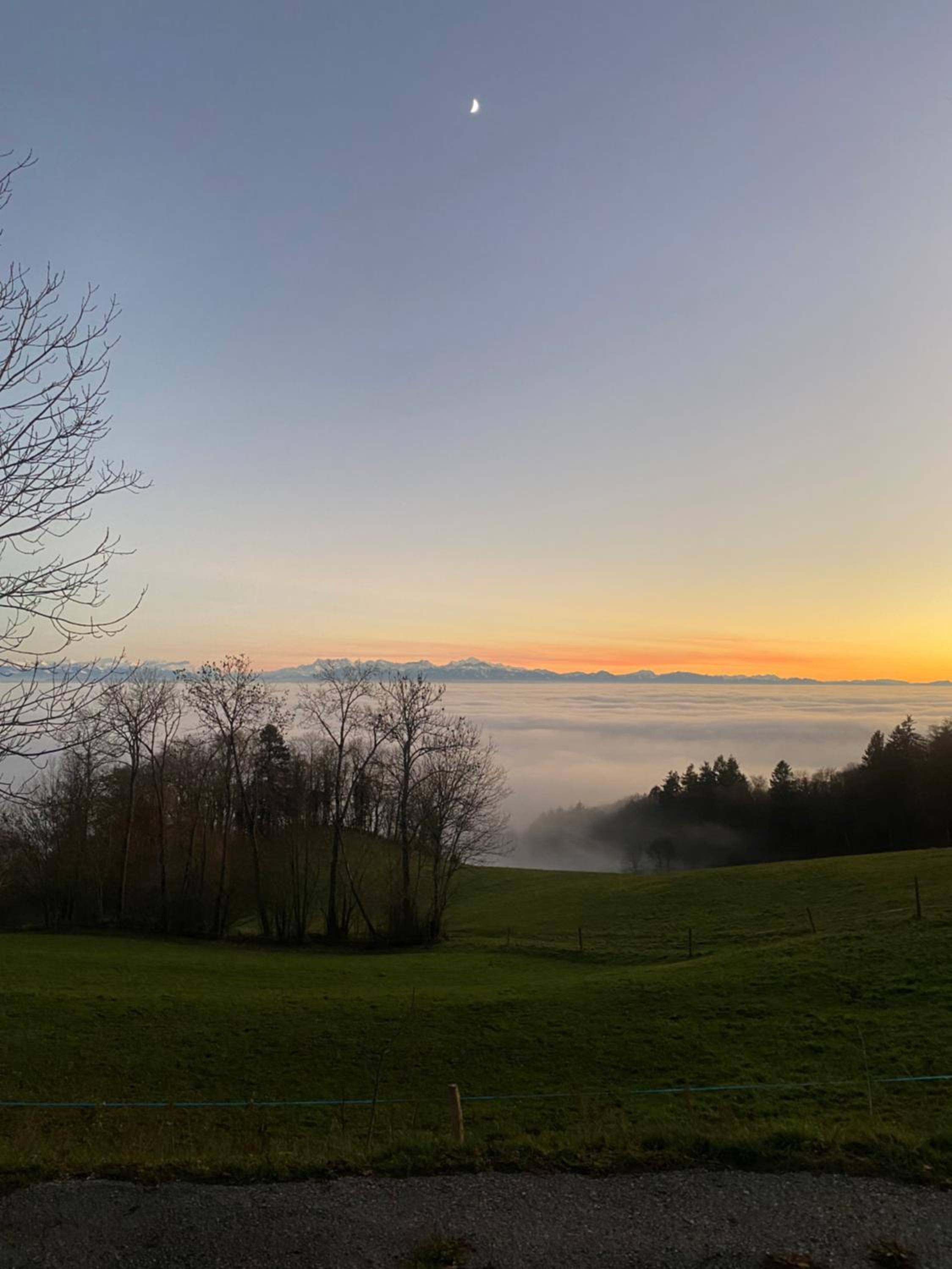 Tévenon Vue Panoramique Alpes-Lac