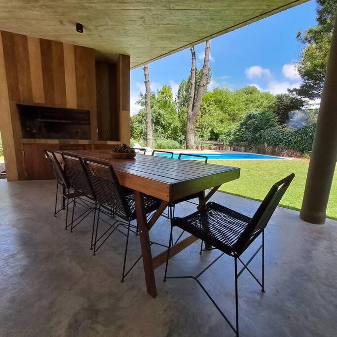 Moderna casa en la playa.