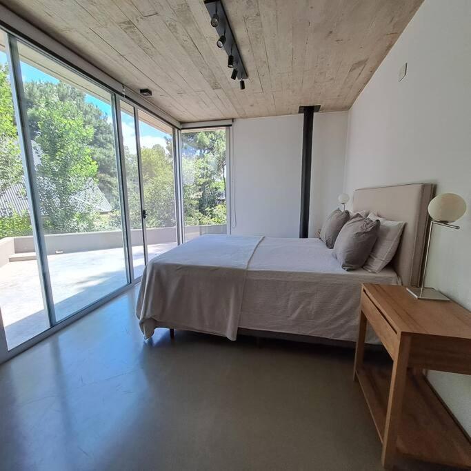 Moderna casa en la playa.
