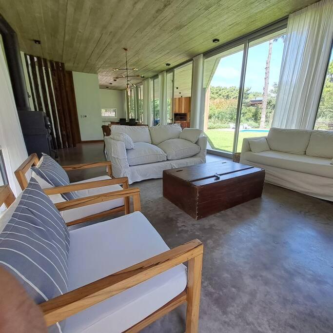 Moderna casa en la playa.