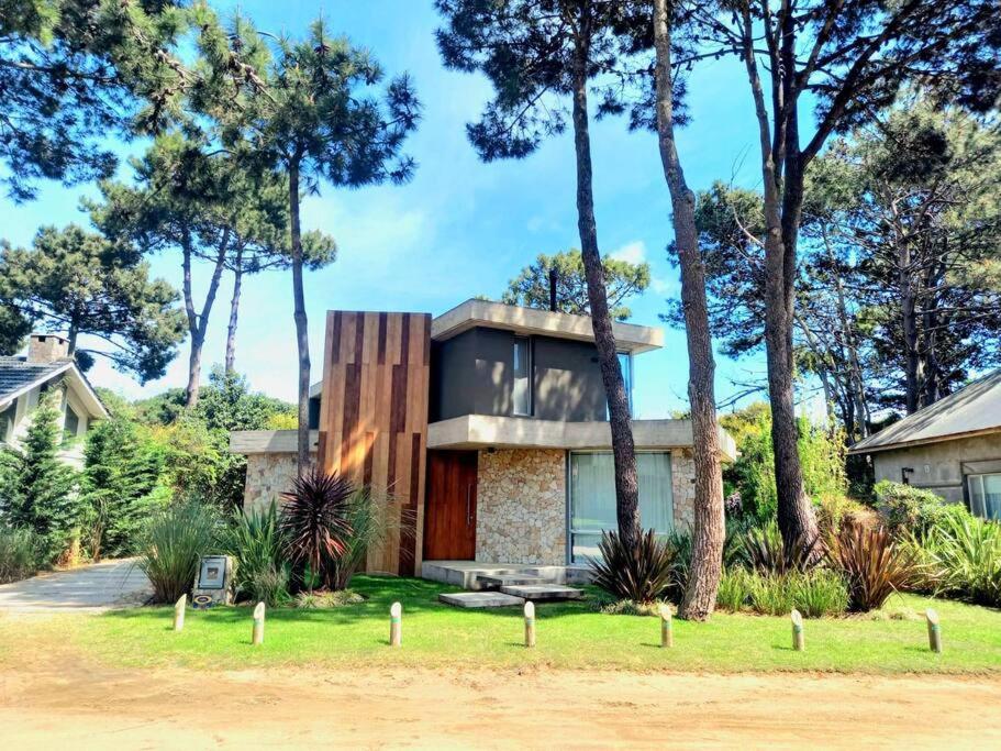 Moderna casa en la playa.