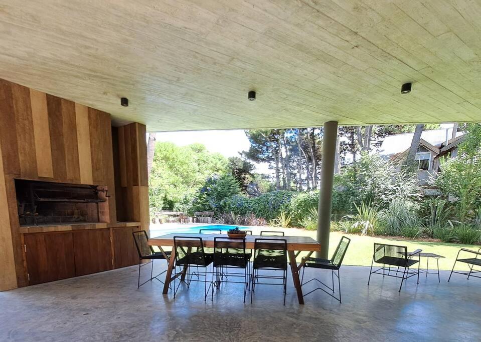 Moderna casa en la playa.