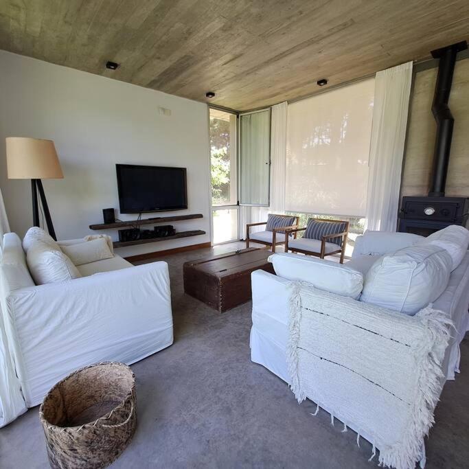 Moderna casa en la playa.