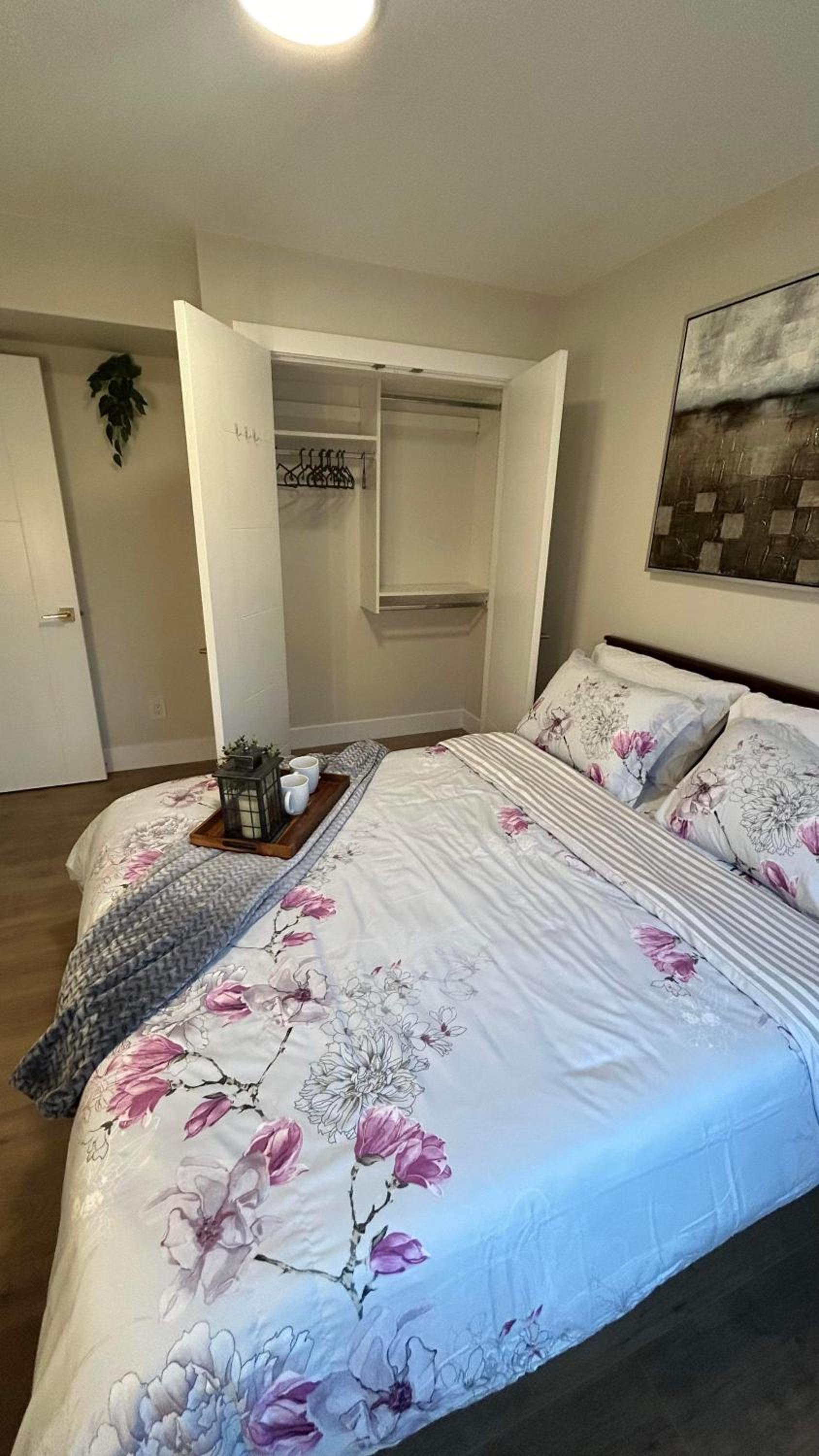 New, Spacious 2 Bedrooms in Downtown With Free Parking!