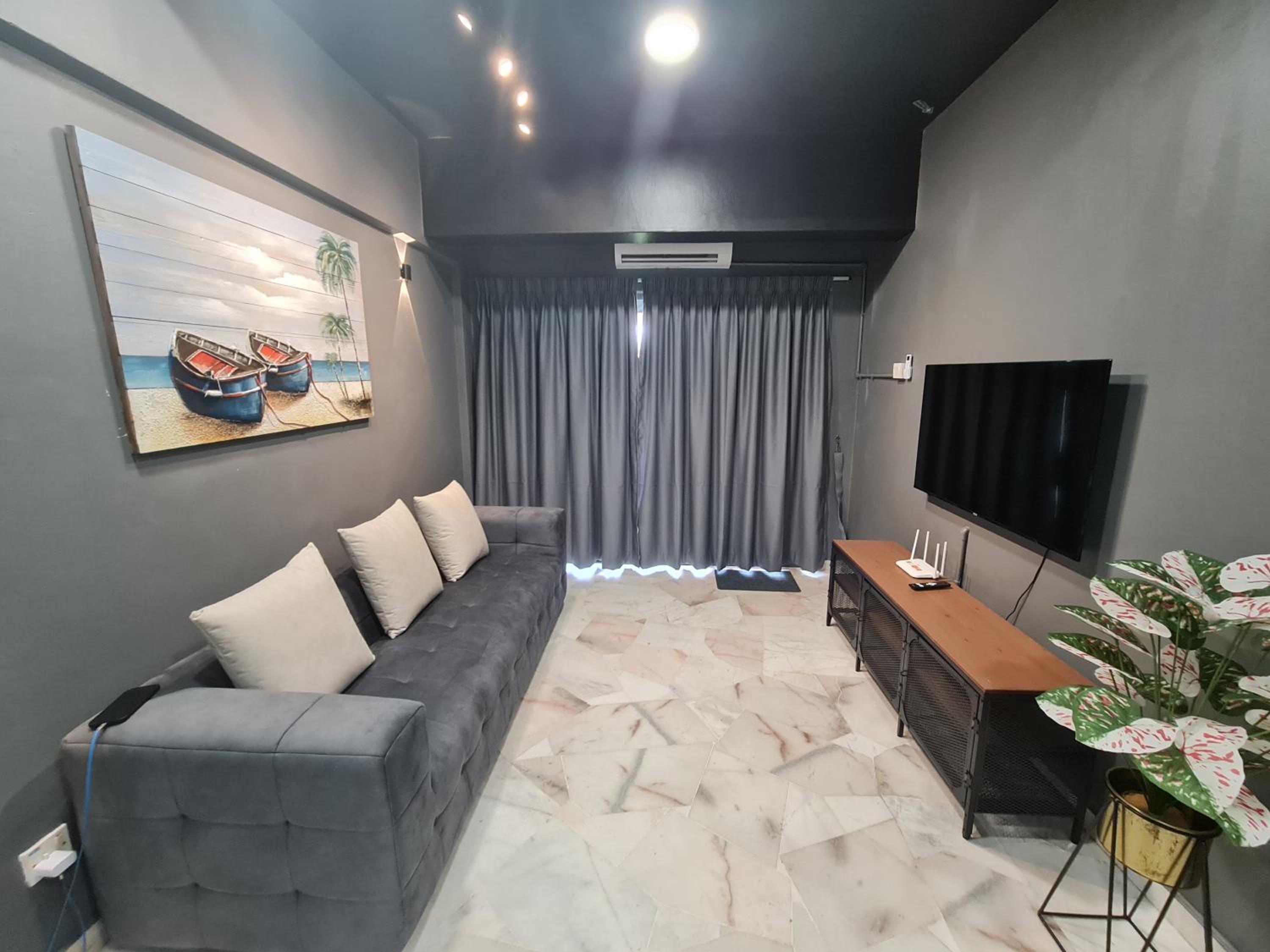 6-13pax, Duplex BBQ front sea view