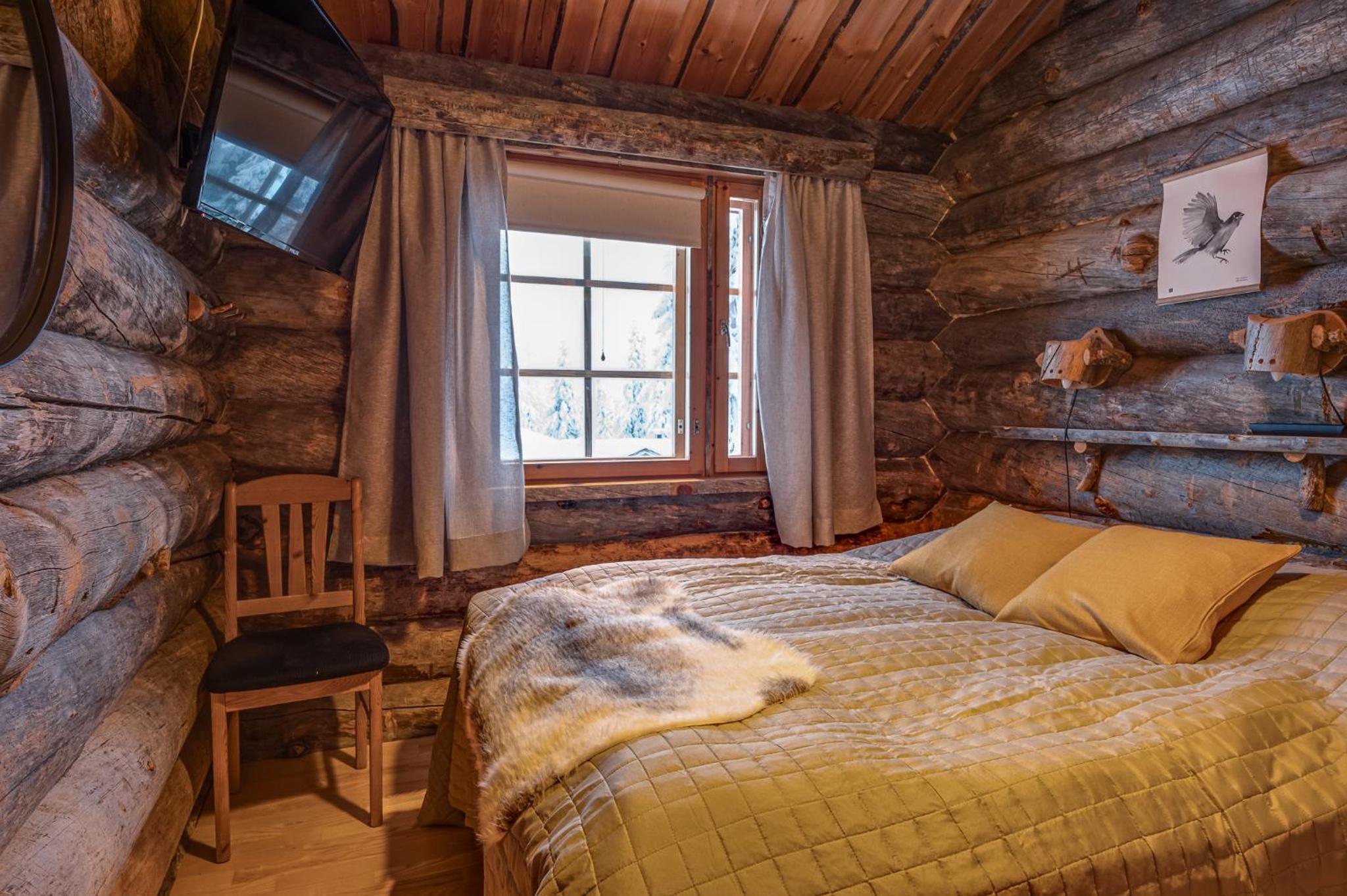 Kuusirinne 2A - a log cabin near the slopes of Ruka view 4