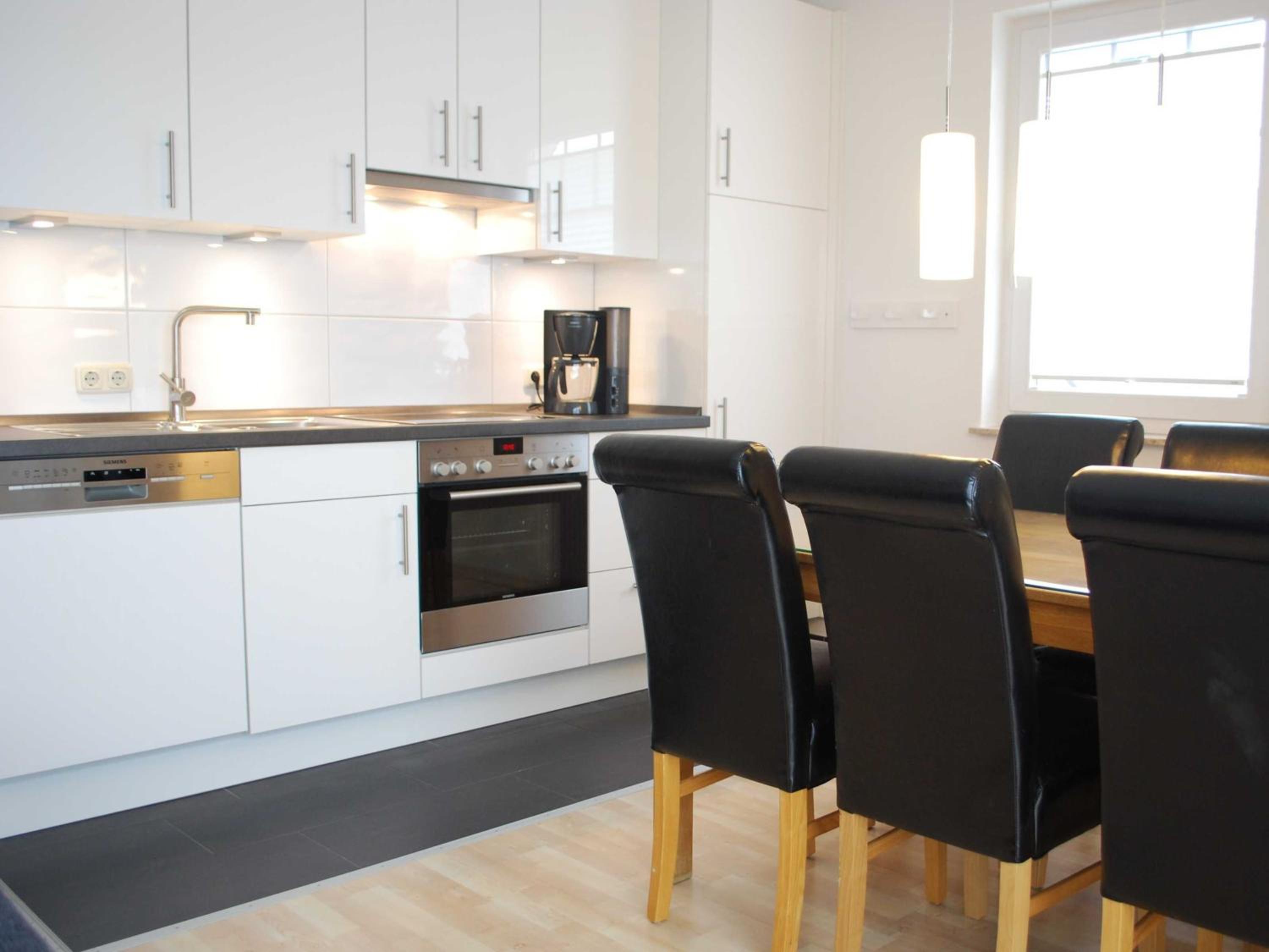 Kliff am Meer Balkon Waschmaschine