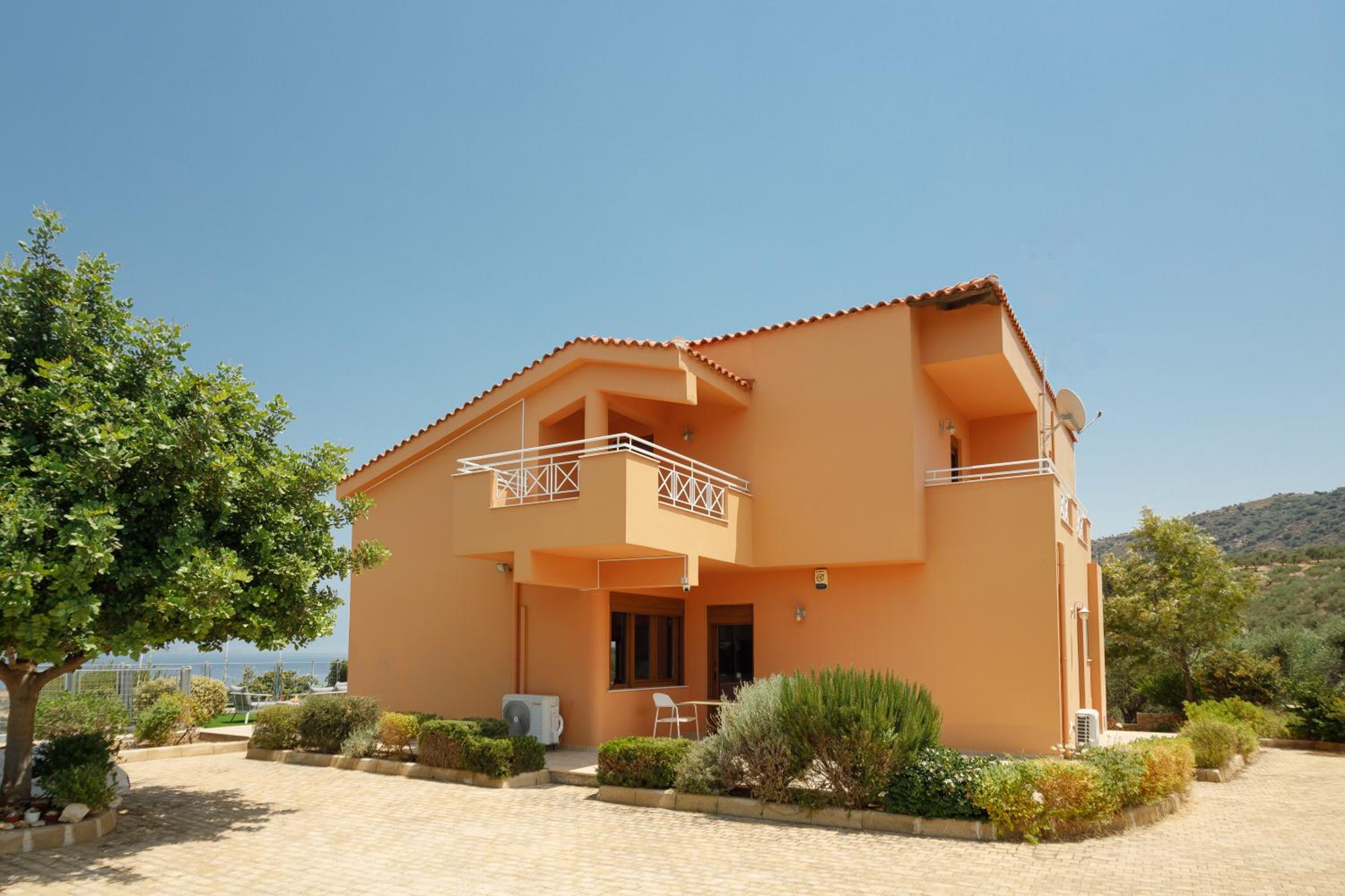 Villa Nefeli with private pool view 5