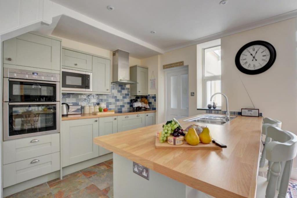 Lynton Exmoor Devon stylish comfy Edwardian house view 3