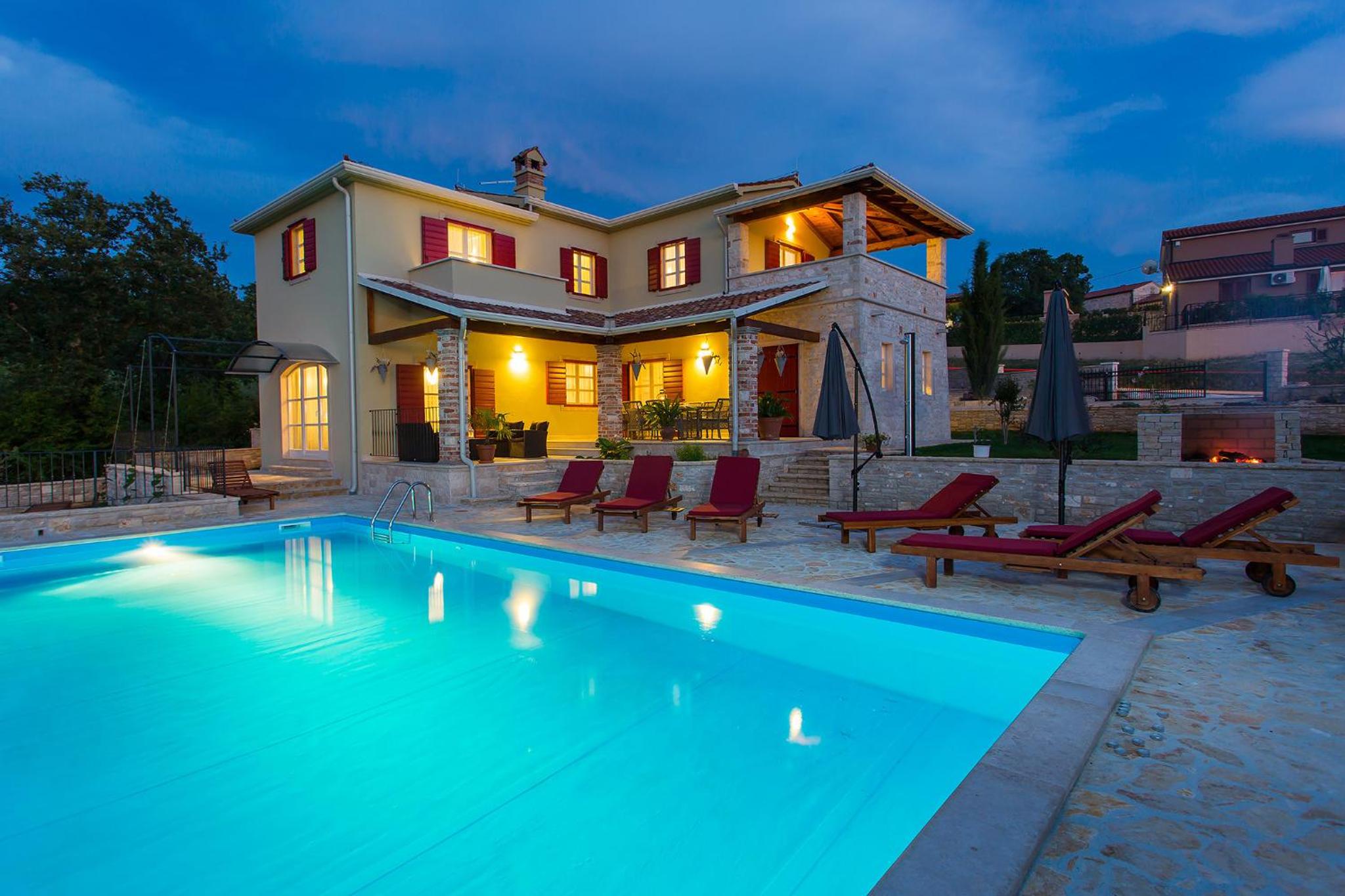 Beautiful villa Stupenda with whirlpool in Porec