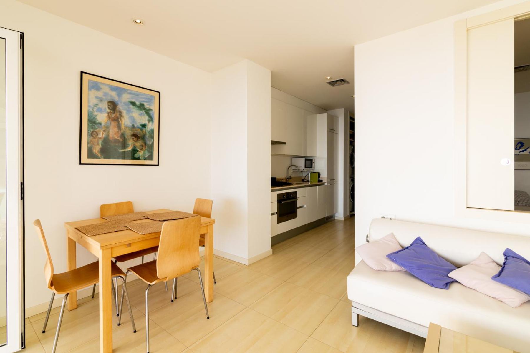 Sitges Suites en Sitges — kitchen