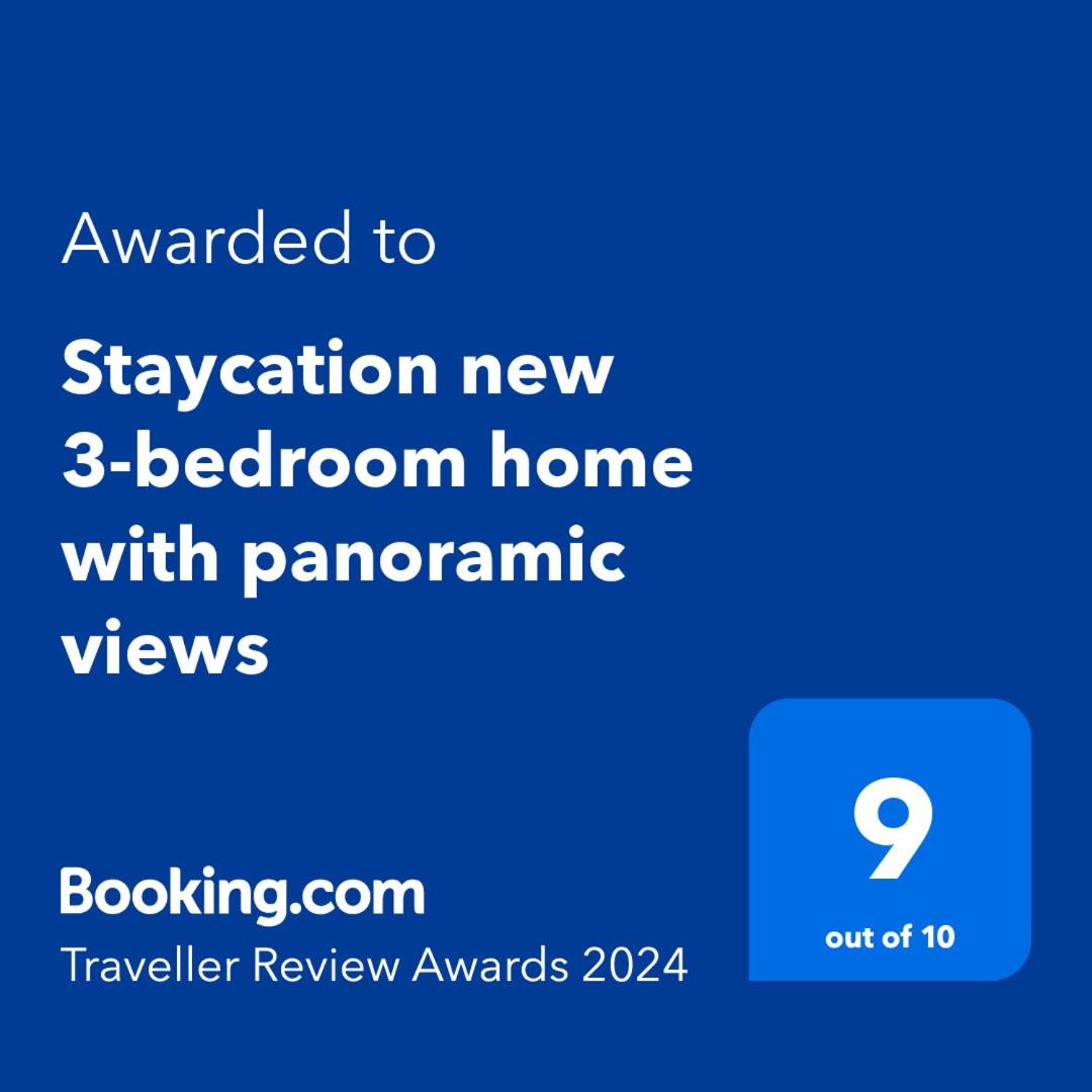 Staycation 3-bedroom home with panoramic views free off road parking view 2