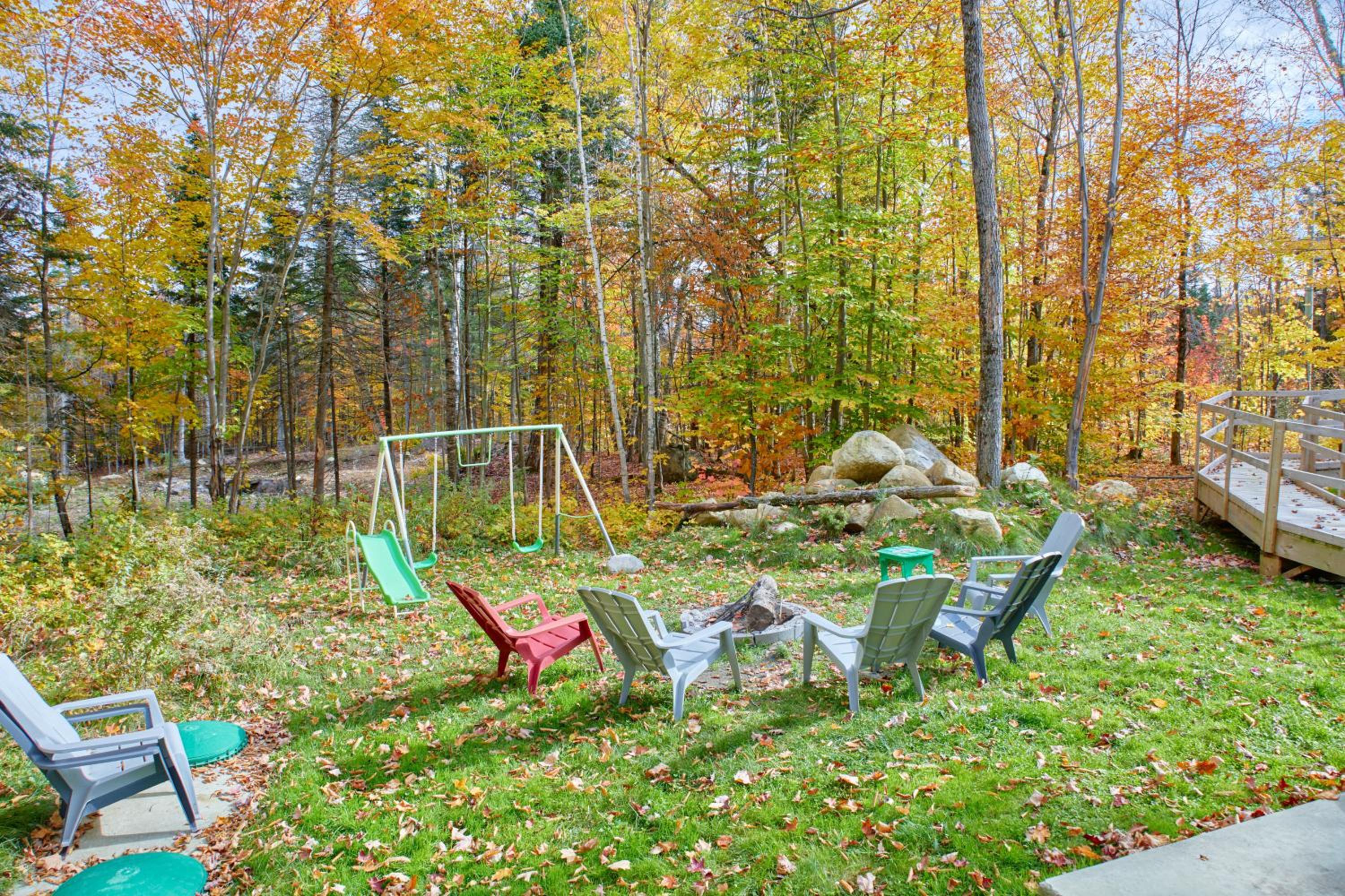 Cottage le Cerf (modern, spa, BBQ, accès lac Lili)