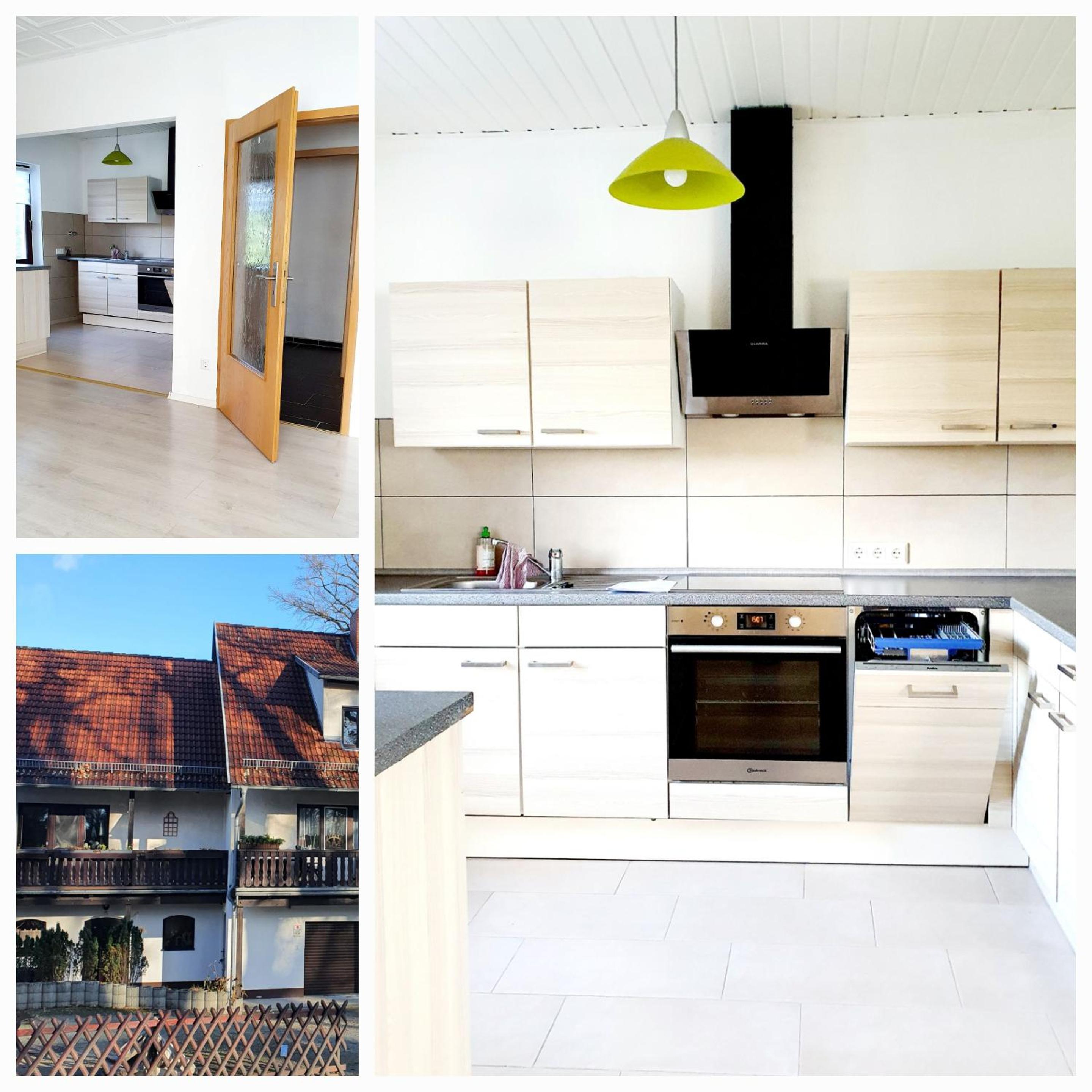 Ferienwohnung zentrale Lage Parkplatz kostenlos Grill Terrasse Fahrradraum Kromlau