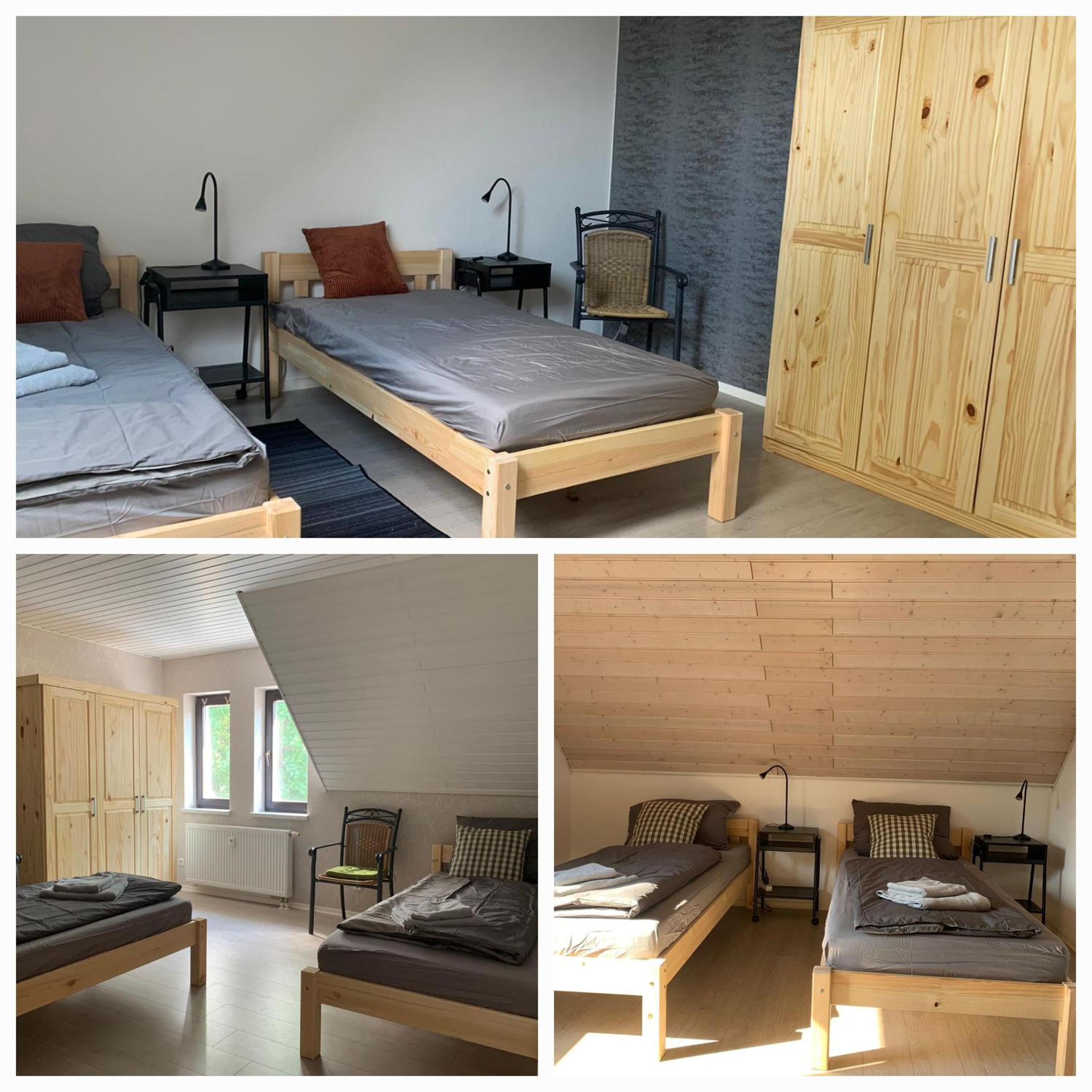 Ferienwohnung zentrale Lage Parkplatz kostenlos Grill Terrasse Fahrradraum Kromlau
