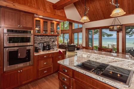 Lake Superior Cabin with Fireplace Snowmobile Trails view 2