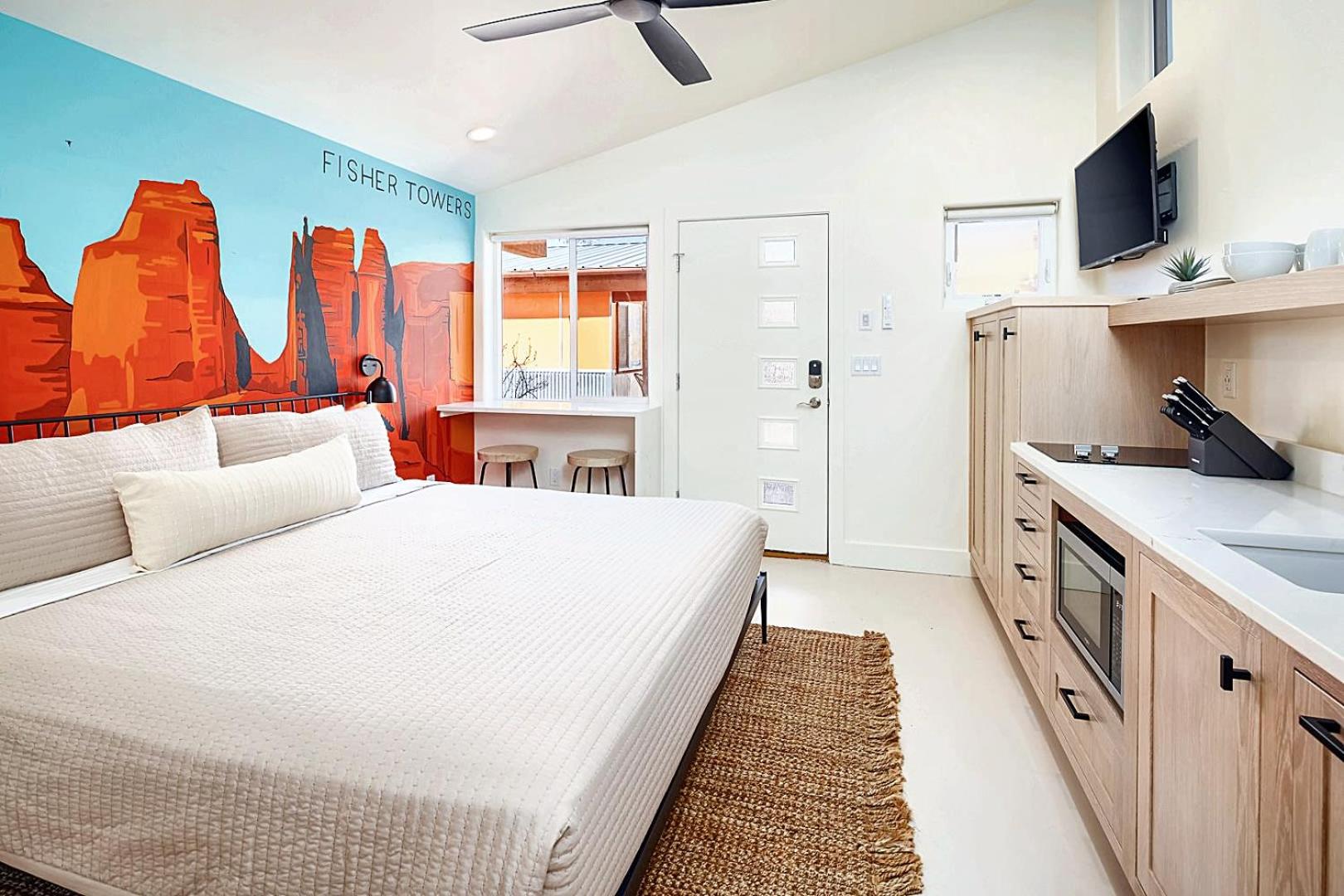 Downtown Kokopelli # 2- Newly Remodeled Stylish Studio view 4