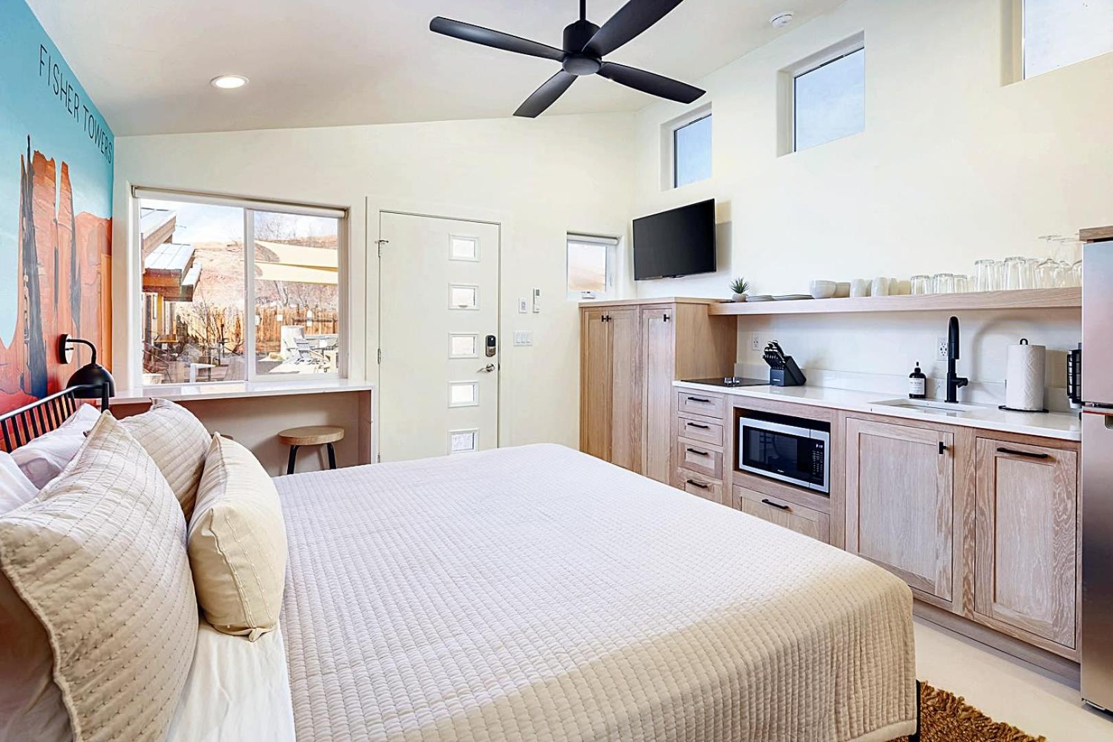 Downtown Kokopelli # 2- Newly Remodeled Stylish Studio view 5