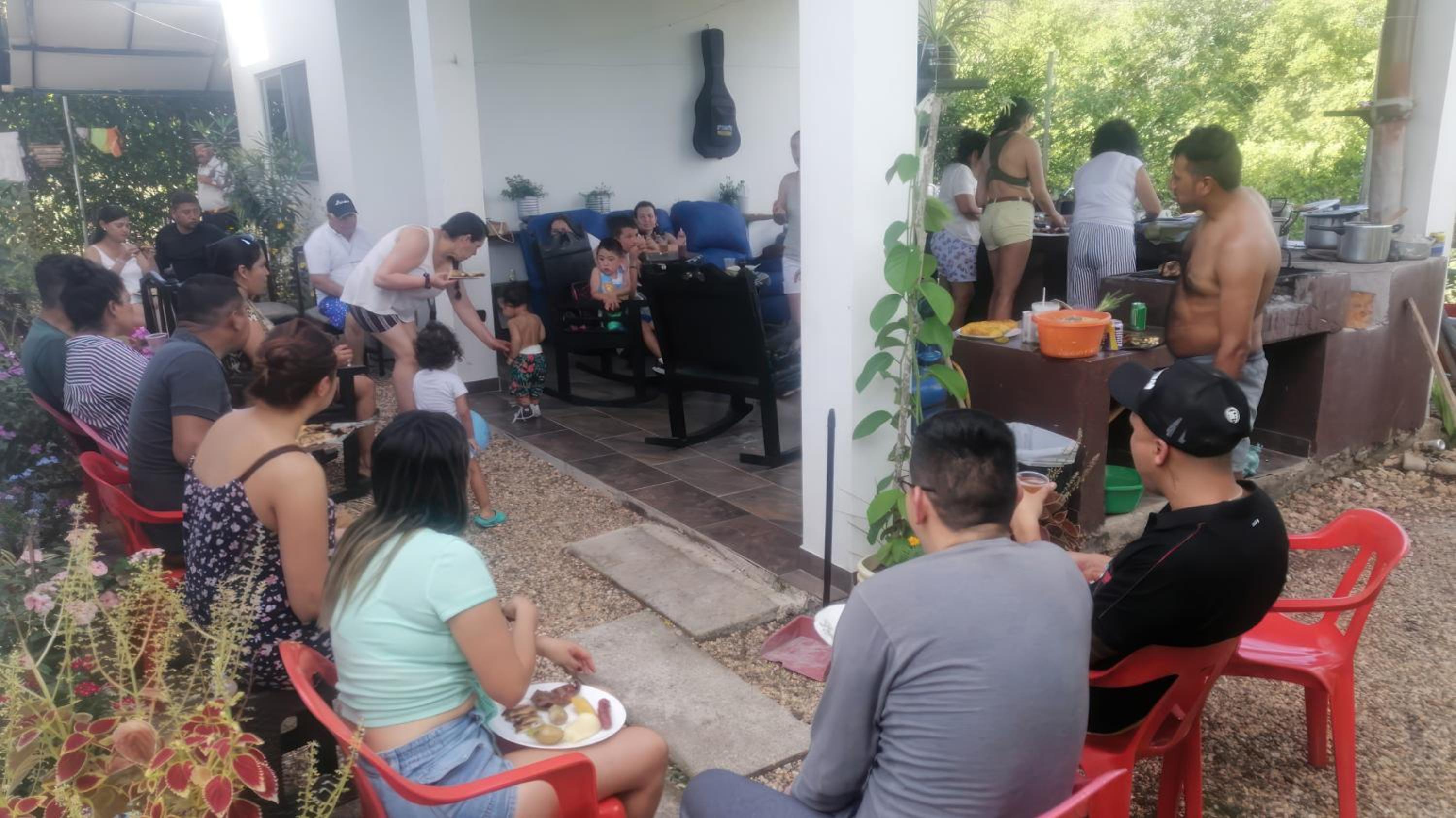 Casa con piscina privada y BBQ para Familias y parejas