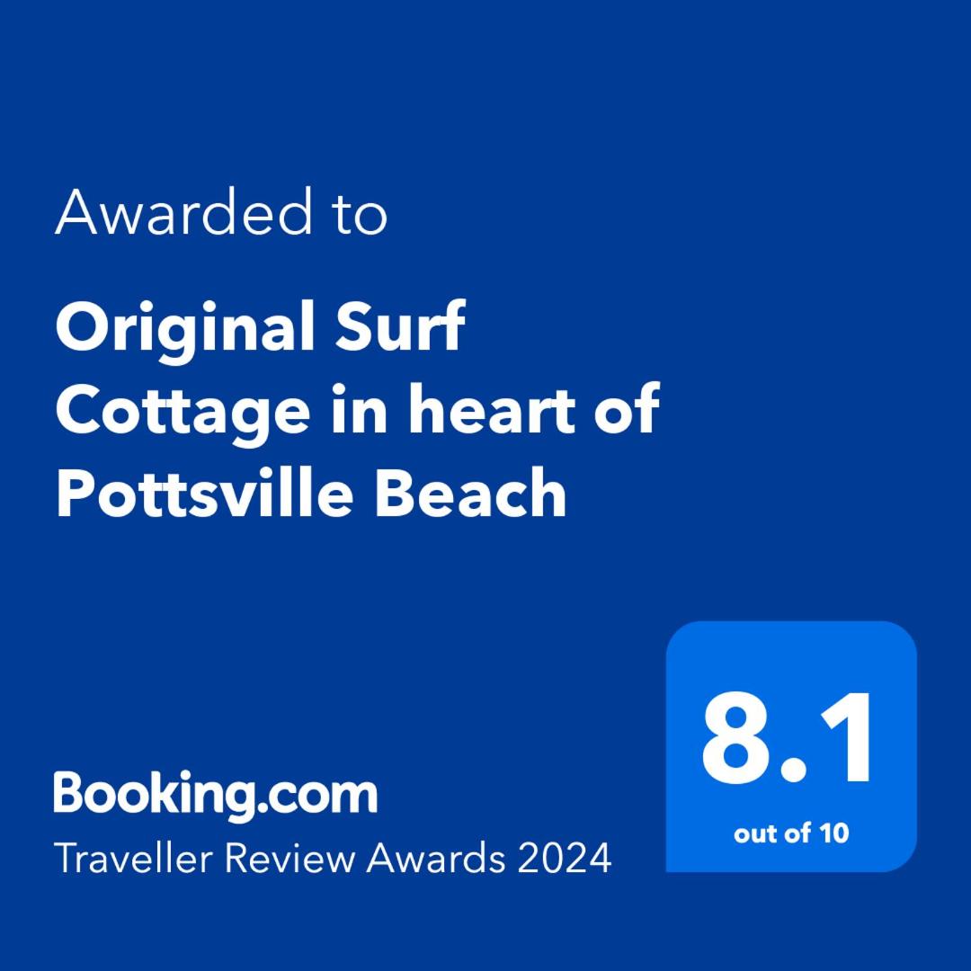 Original Surf Cottage in heart of Pottsville Beach