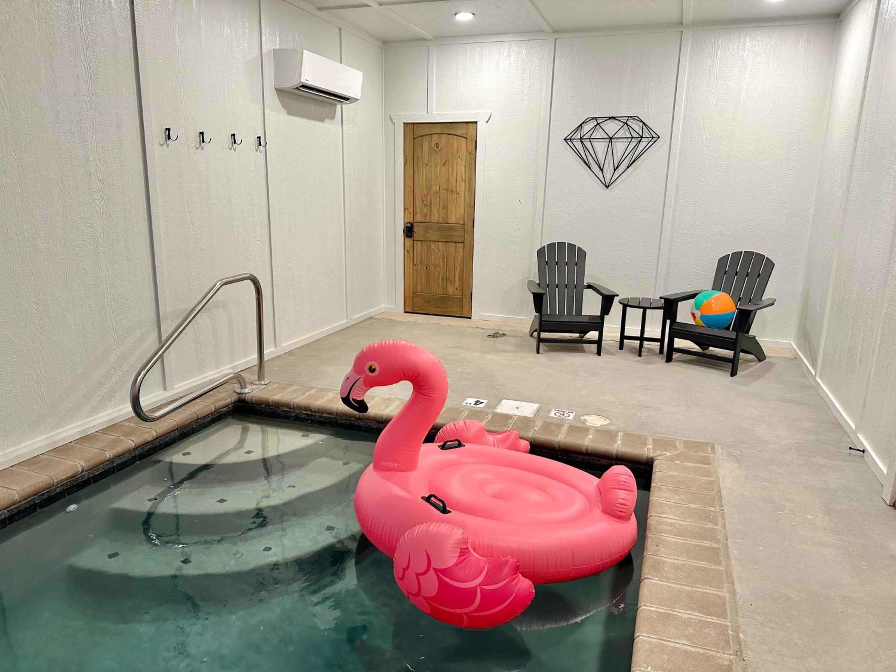 SmokiesBoutiqueCabins would love to host you at our NEW cabin! 3 King Suites, Indoor Pool, Game Room, Lounge with 75" TV! Close to Dollywood and the Parkwa view 2