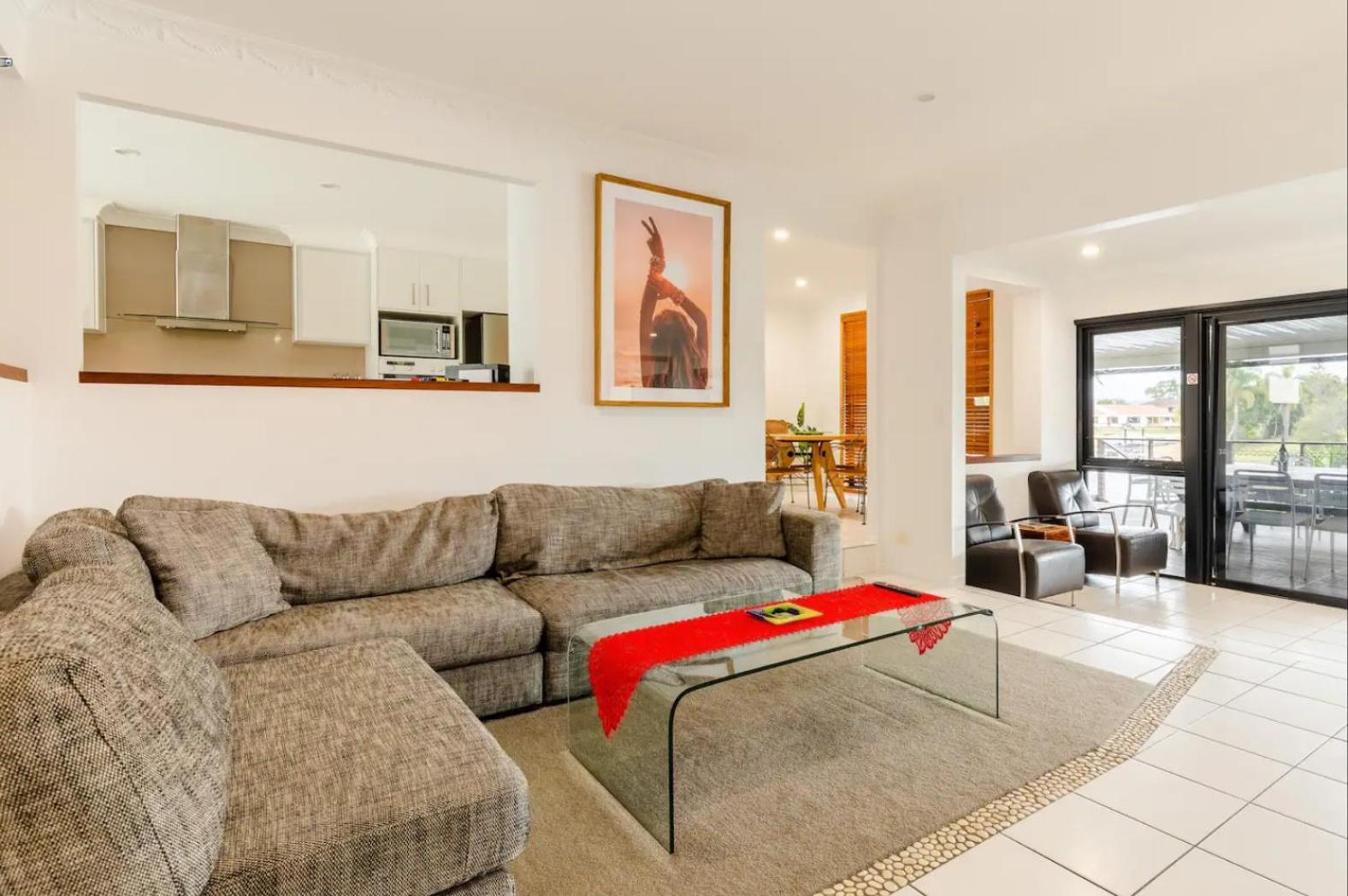 Reflections Broadbeach- Heated Pool! Complete Waterfront Entertainer with Huge Deck, Pool Table and Pontoon