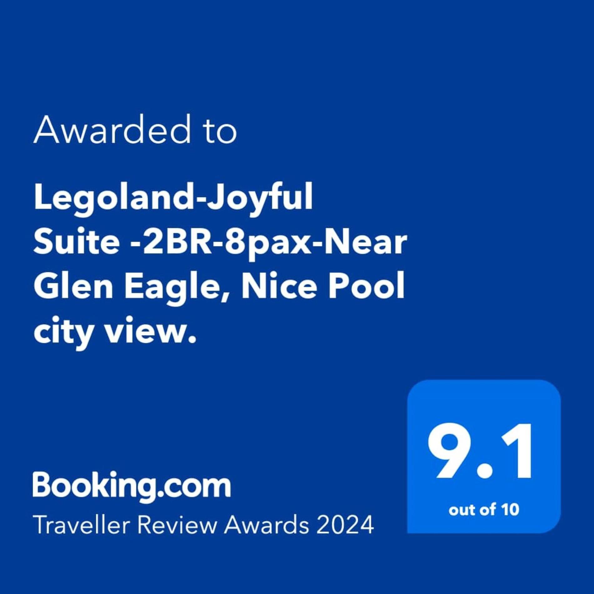 Legoland-Joyful Hero 3BR-10-12pax Near Ecobotanic Nice Pool city view