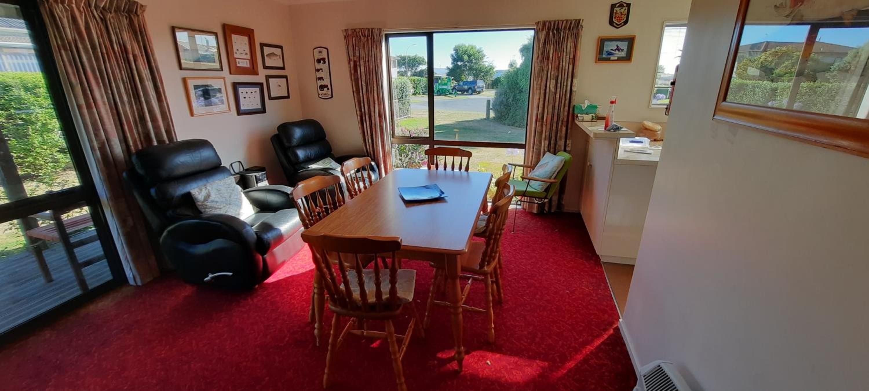 Rakaia Huts Holiday Home view 2