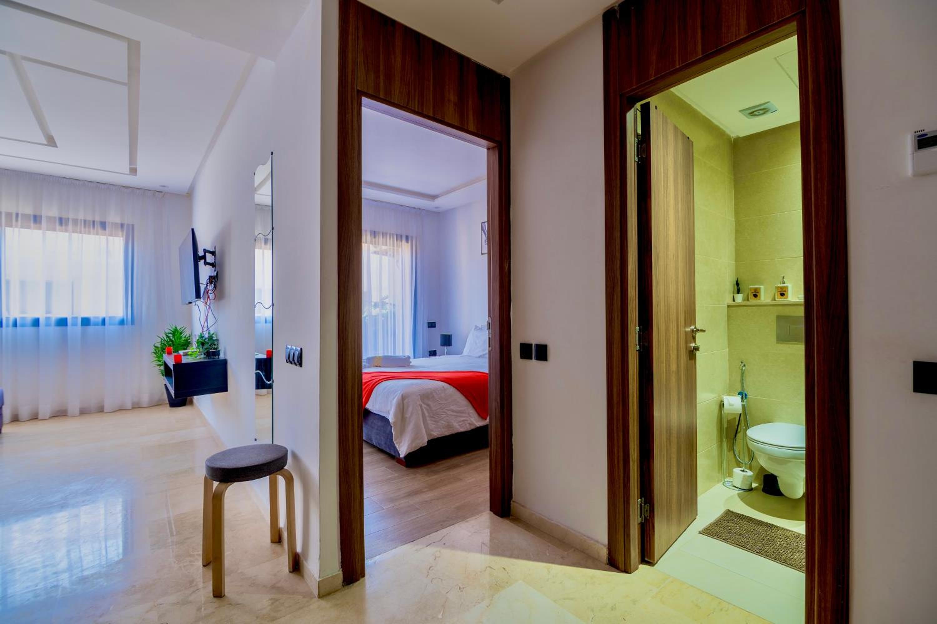 hotel room