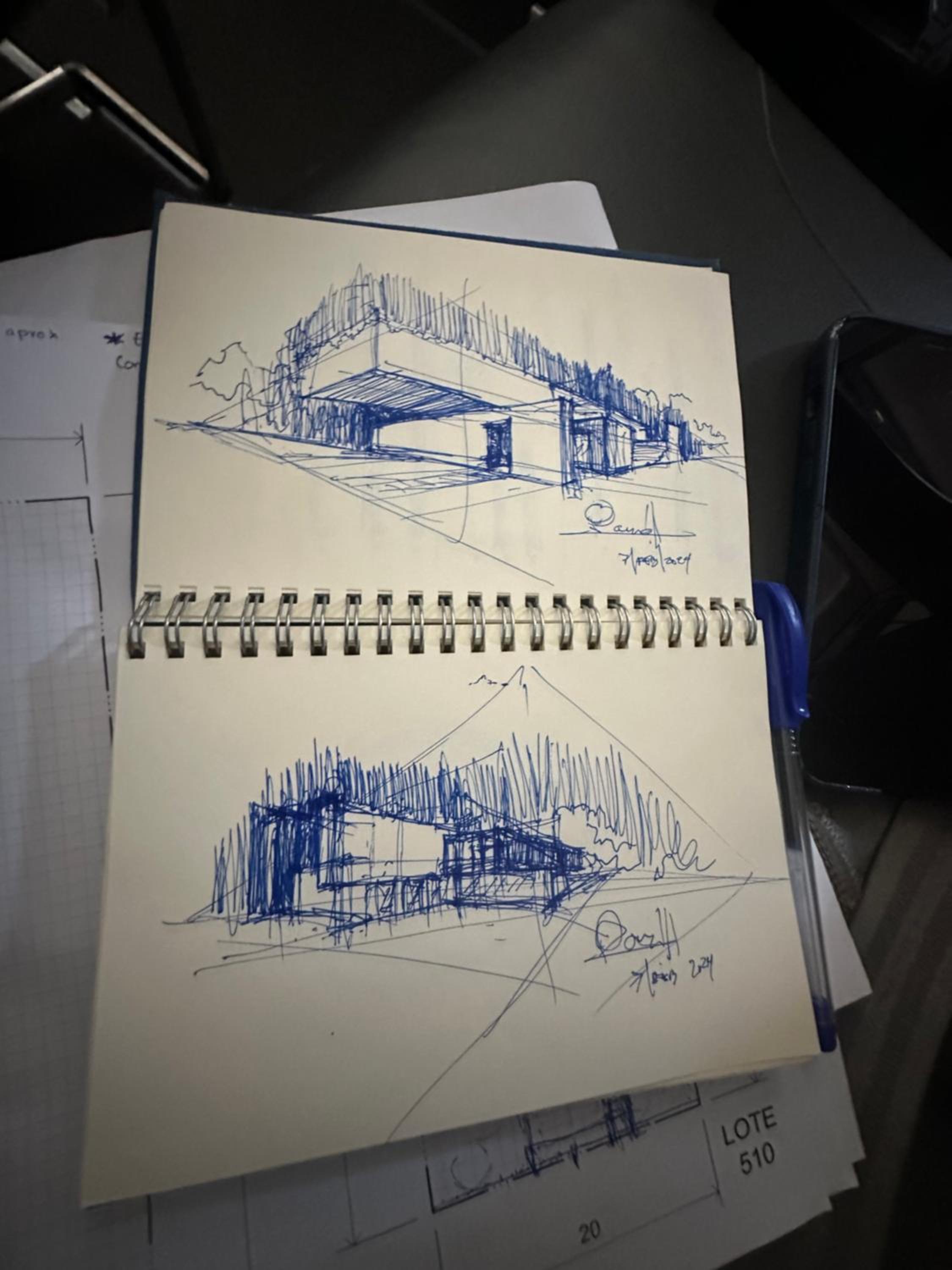 Habitación en Casa Estudio Guerrero