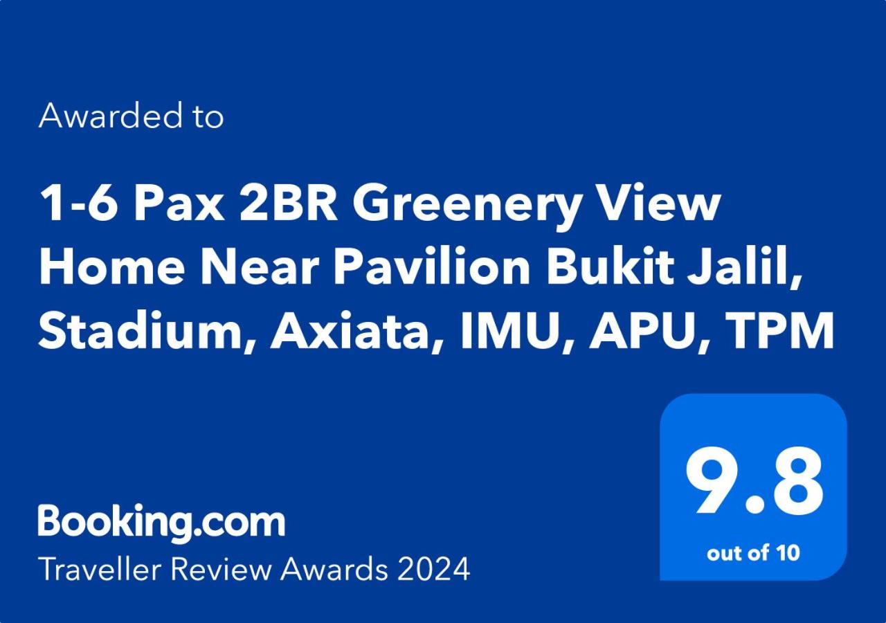1-6 Pax 2BR Greenery View Home Near Pavilion Bukit Jalil, Stadium, Axiata, IMU, APU, TPM