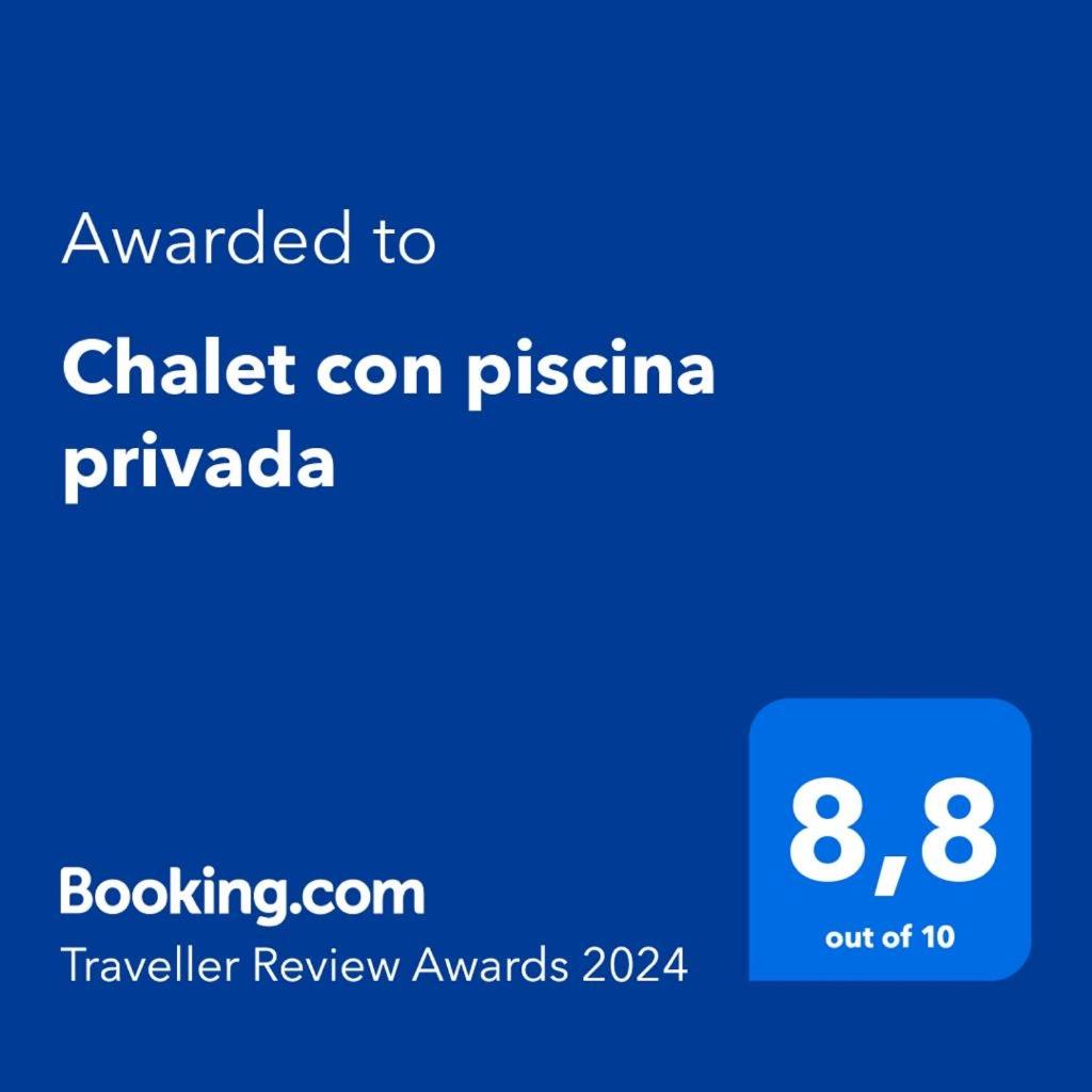 Chalet con piscina privada