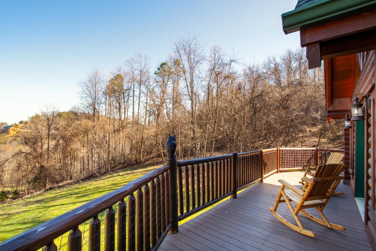 Luxe Cabin w/ Theater, Hot Tub, Pool Table, Arcade, Views, Fire Pit, BBQ view 3