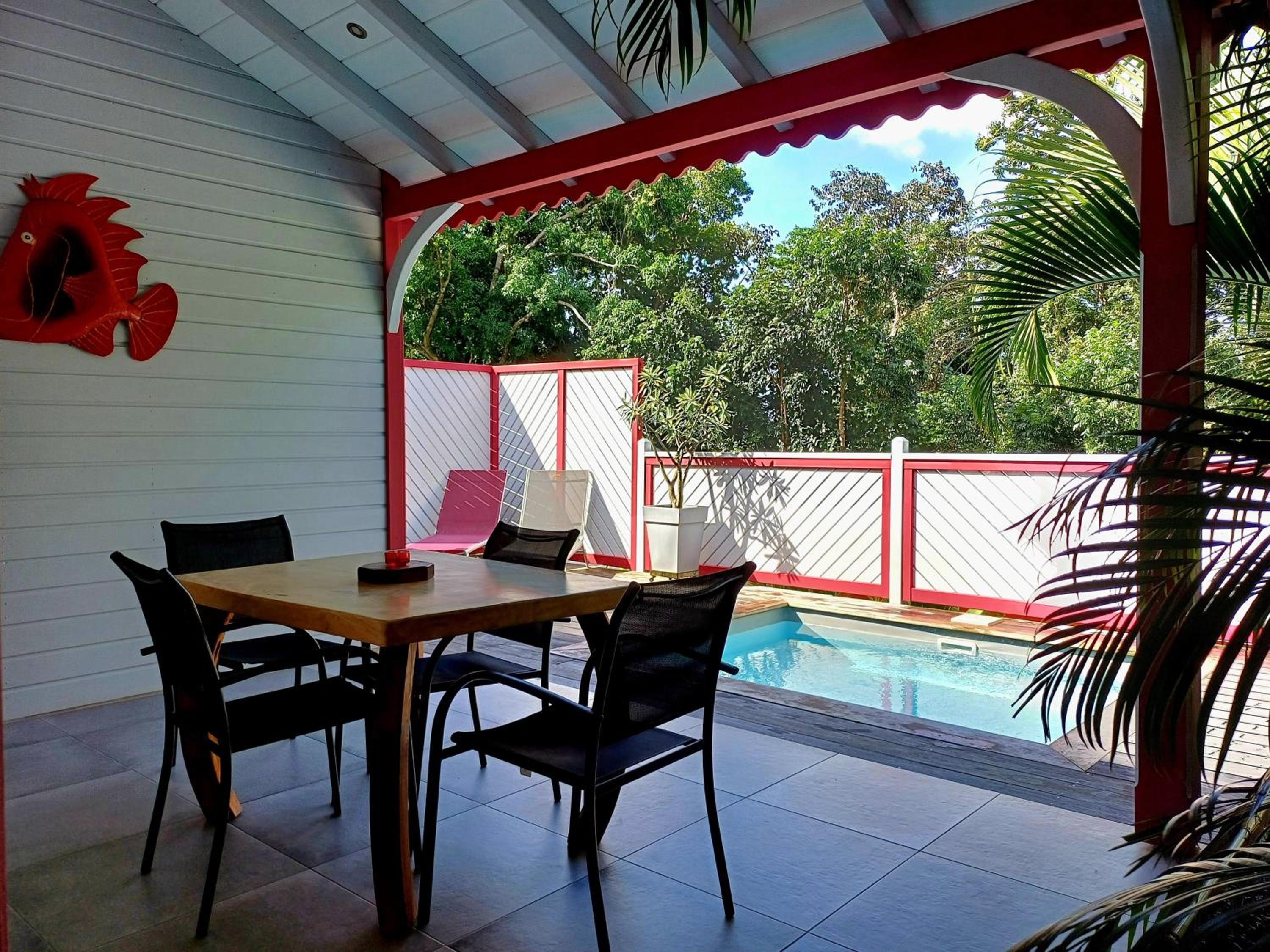 Caraïbes Cottage Grenat piscine privée 900m de Grande anse view 2