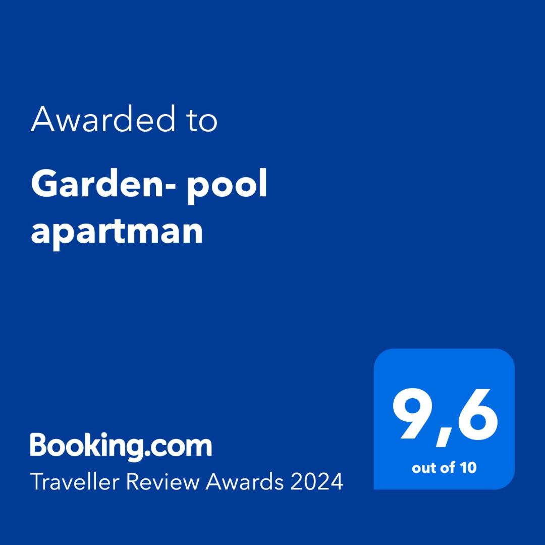 Garden- pool apartman