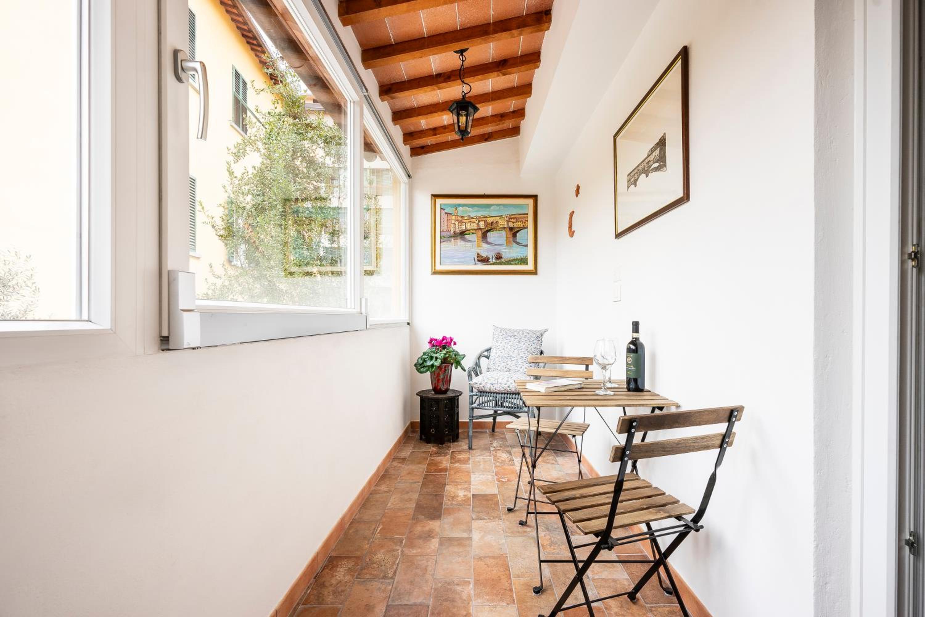 Flat Moon over Florence, Terrace, Free Parking photo 2